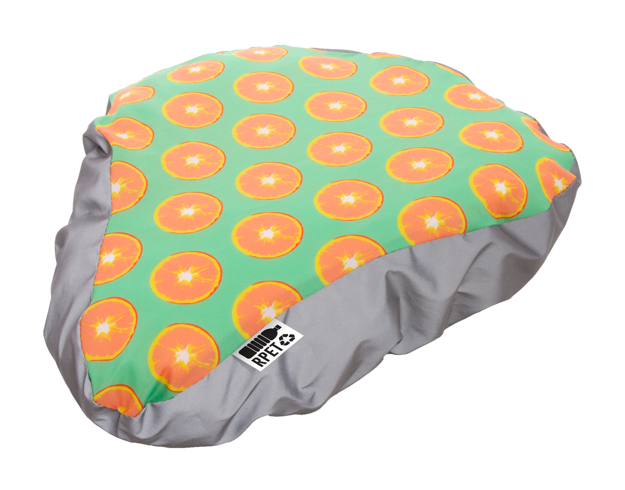 Idividueller RPET Fahrradsattelbezug CreaRide Reflect Idividueller RPET Fahrradsattelbezug CreaRide Reflect