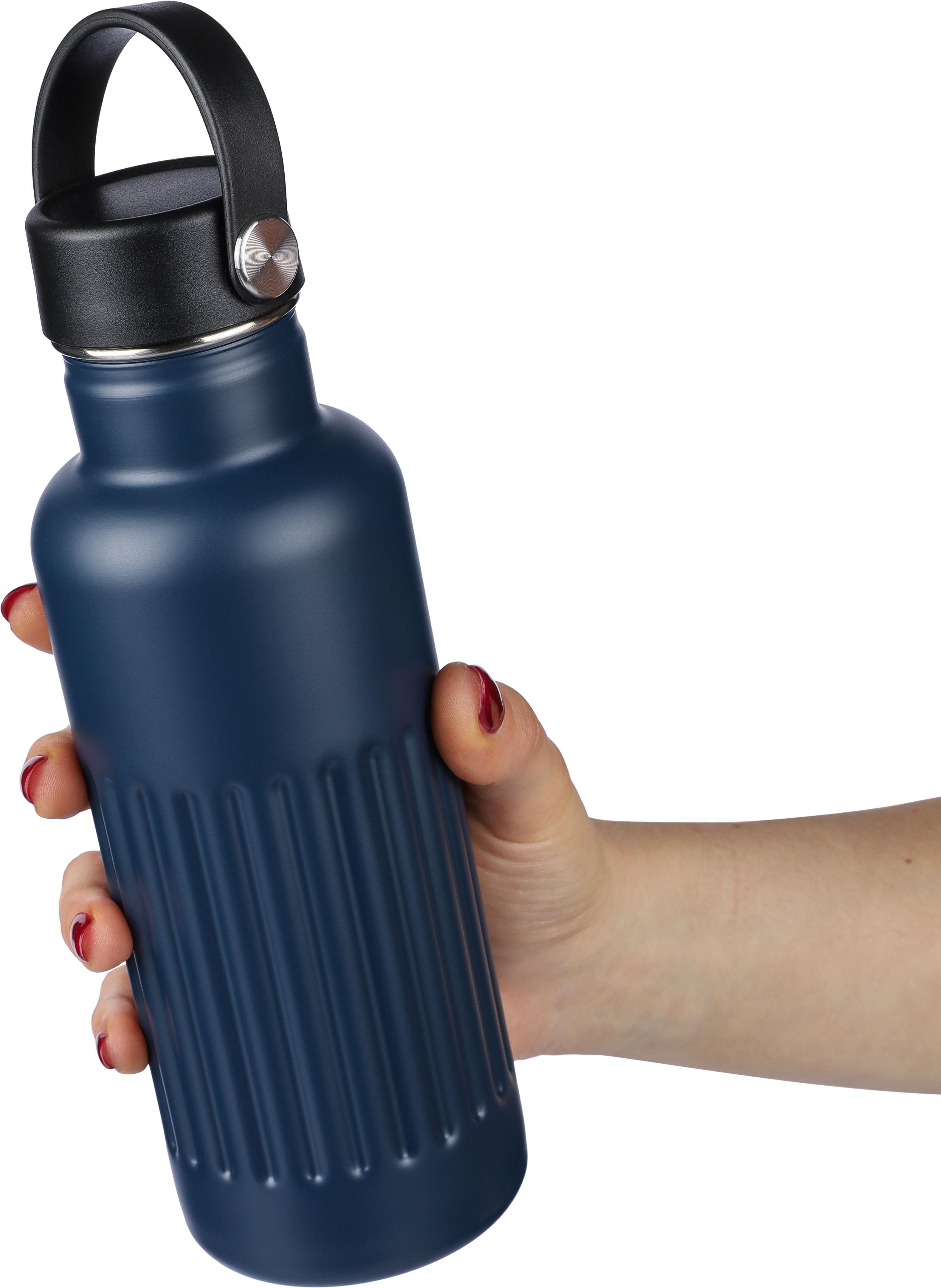 Recycelte doppelwandige Trinkflasche aus Edelstahl (500 ml), Lior
