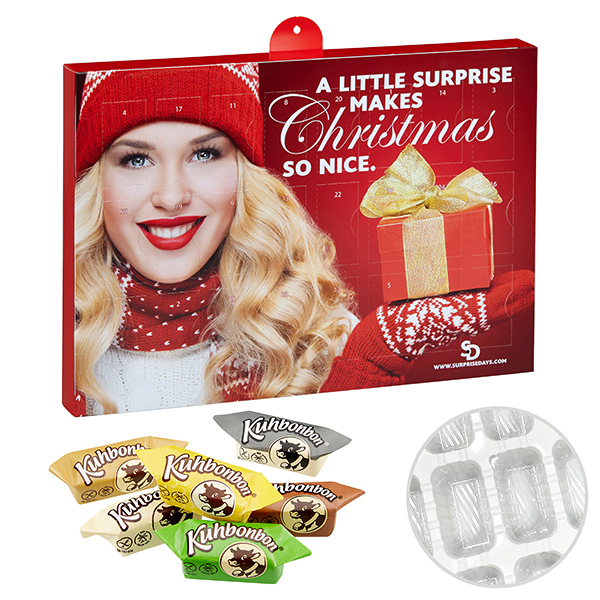 Premium-Präsent-Adventskalender mit Kuhbonbons® Premium-Präsent-Adventskalender mit Kuhbonbons®