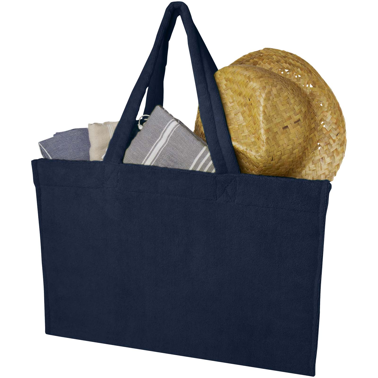 Siam GRS-recycelte Strandtragetasche aus Frottee 13 L