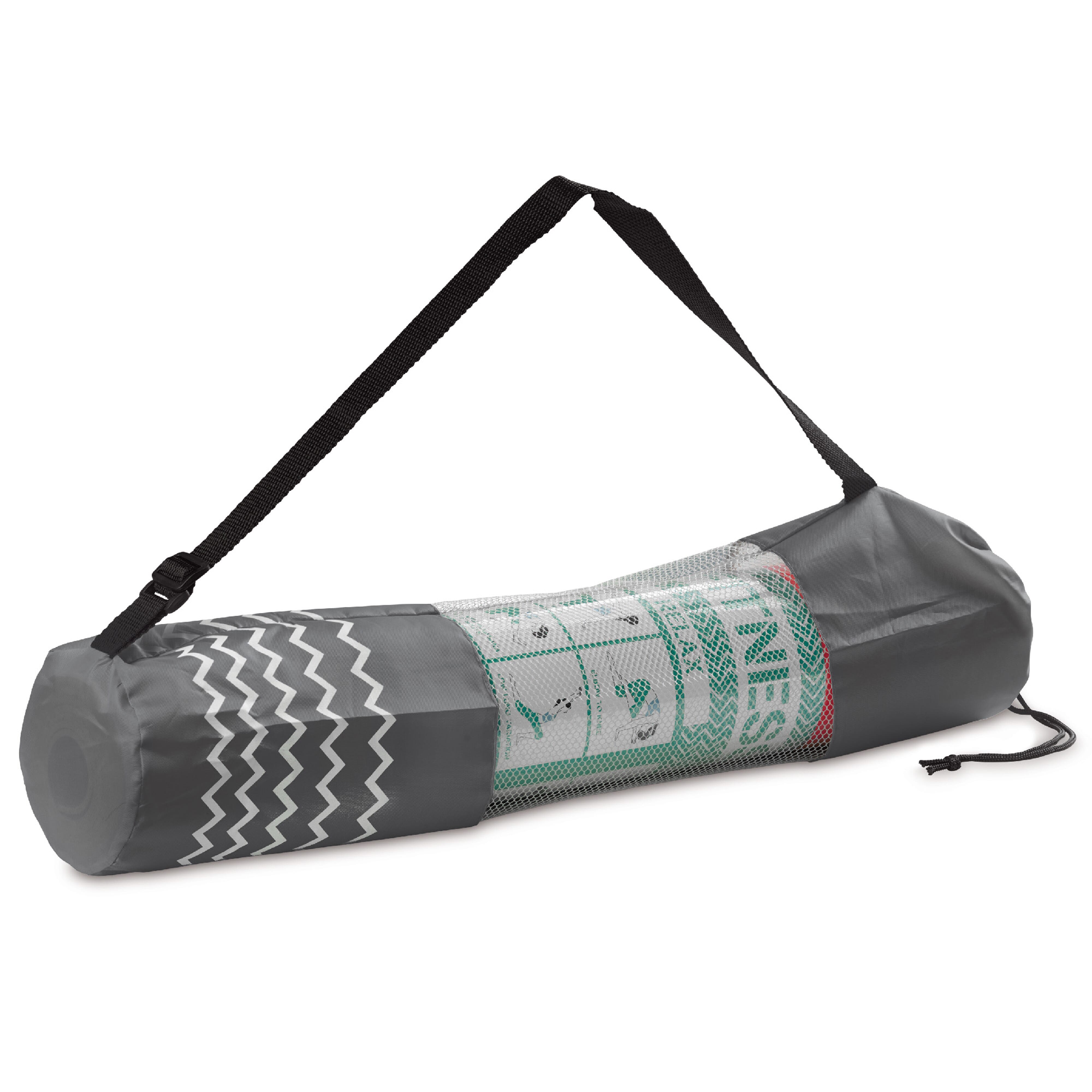 Fitness-Yogamatte mit Trageriemen