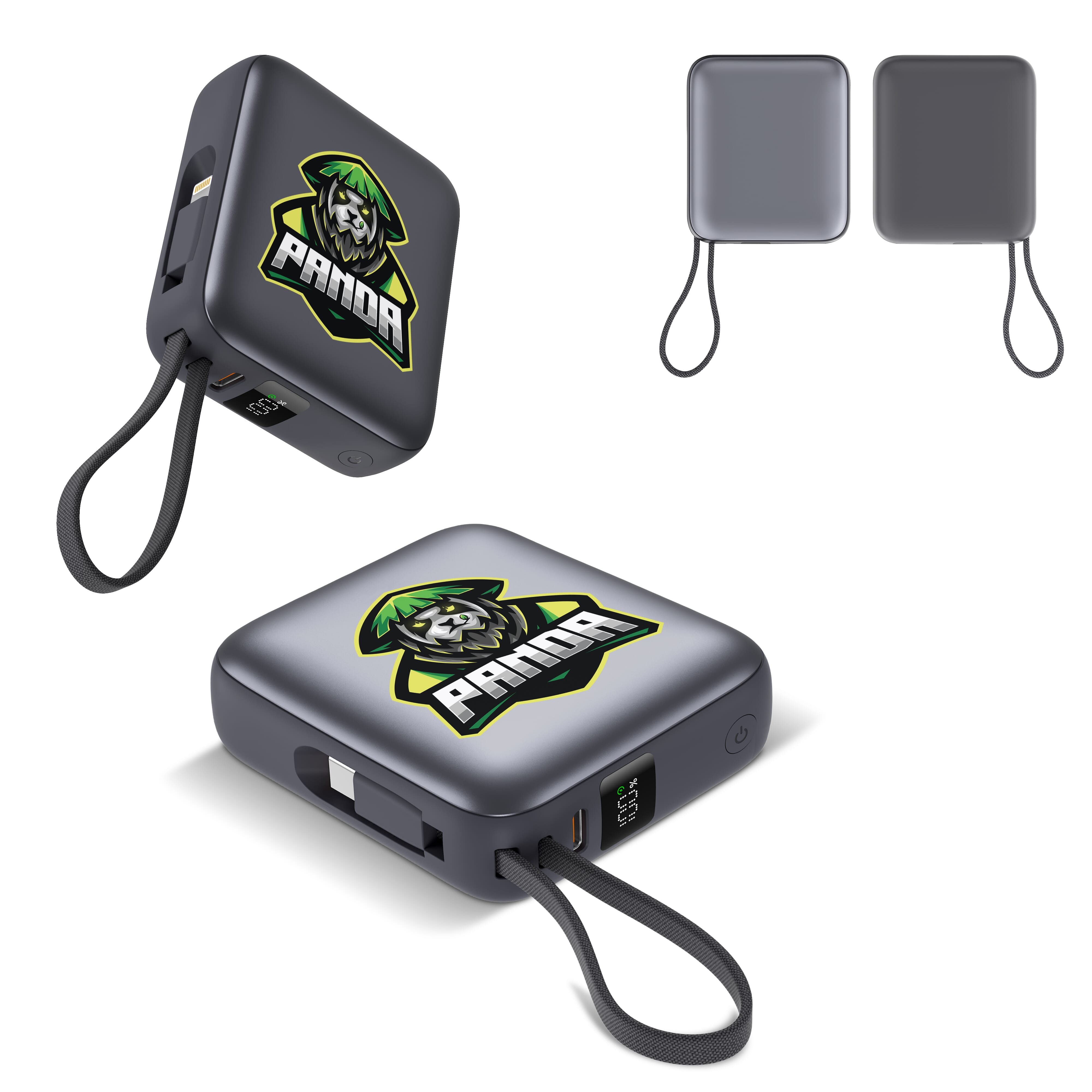 Nova Powerbank 22,5 W Power Delivery mit integrierten Kabeln 10.000 mAh