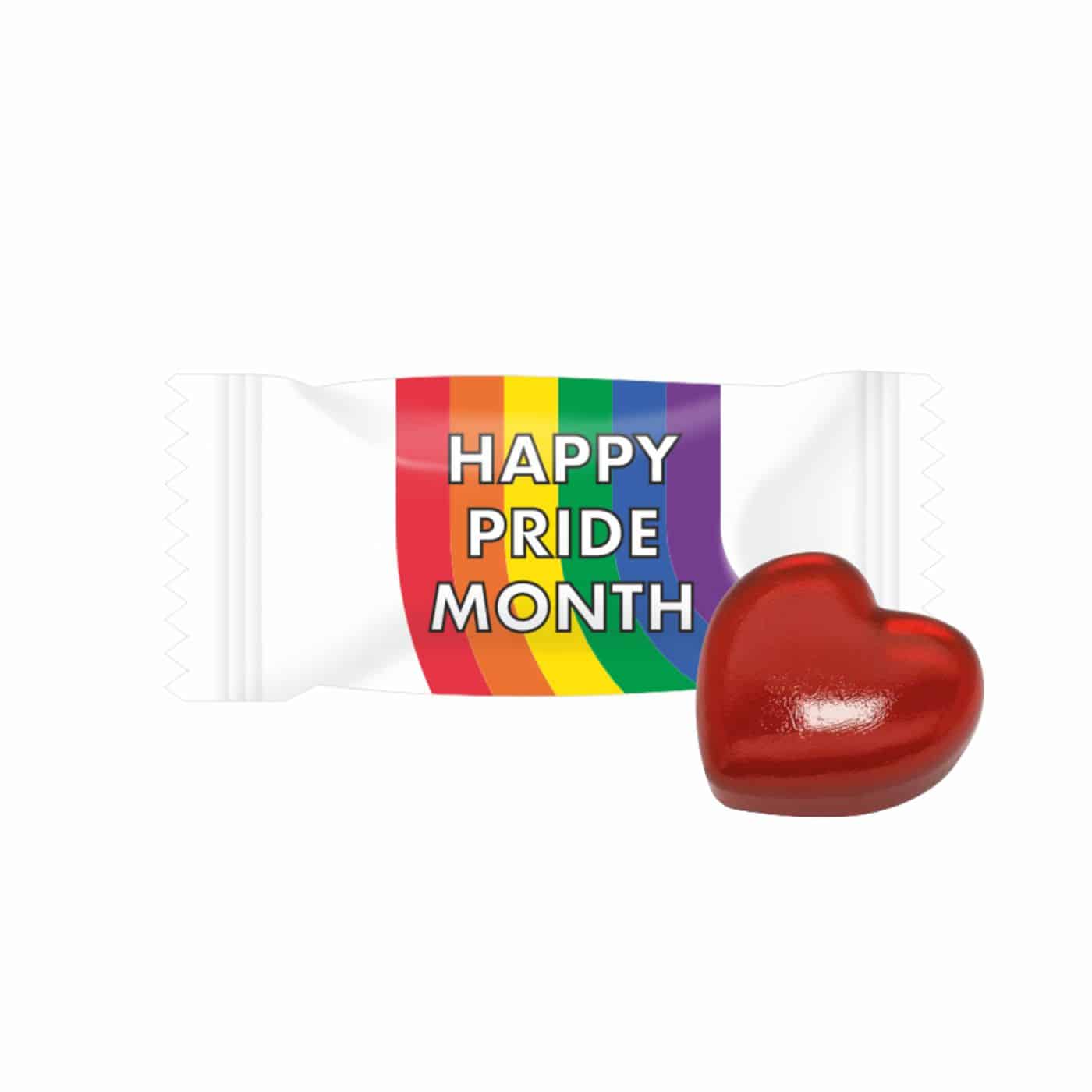 Werbebonbon Herz Bonbon