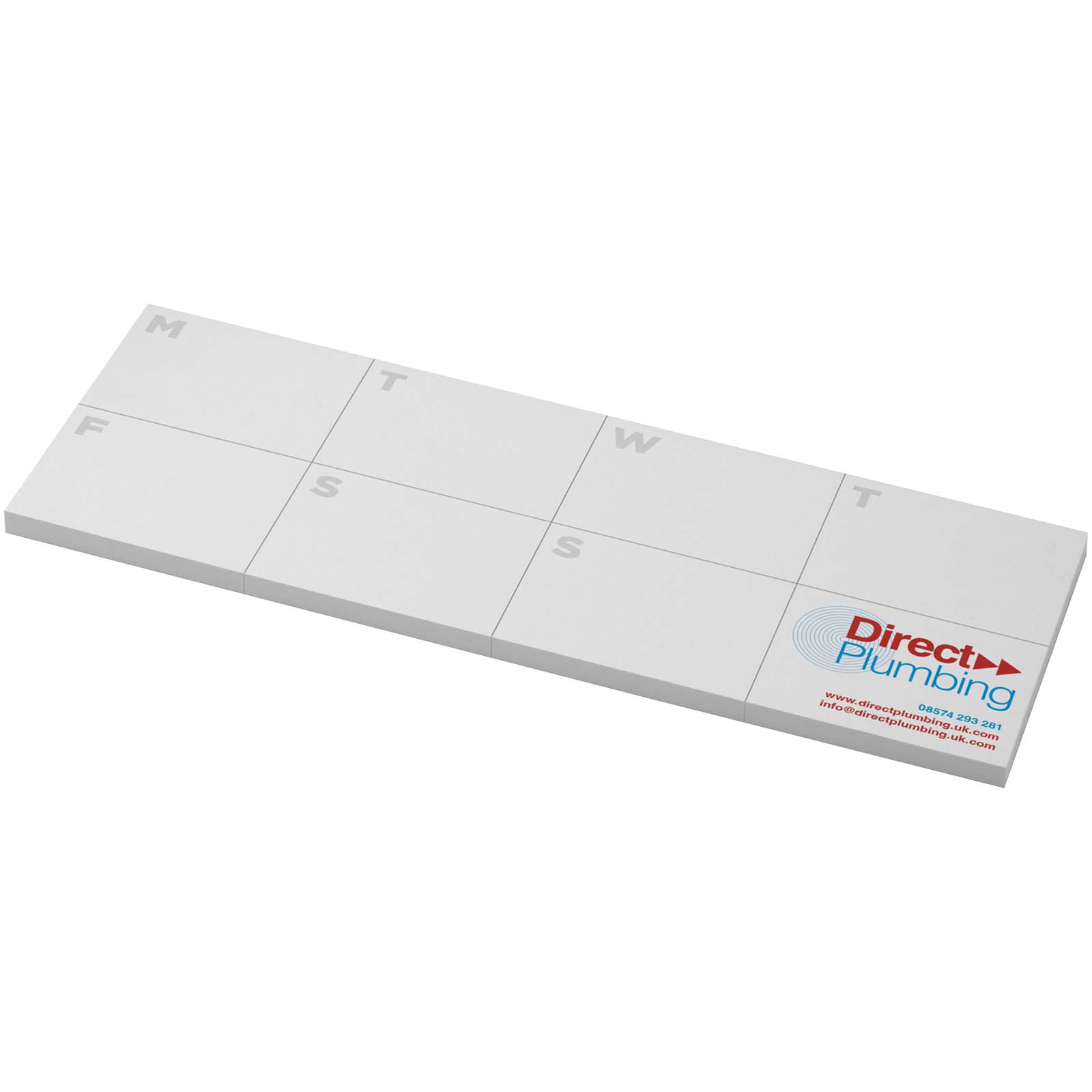 Sticky-Mate® Haftnotizen mit Kalender aus recyceltem Material