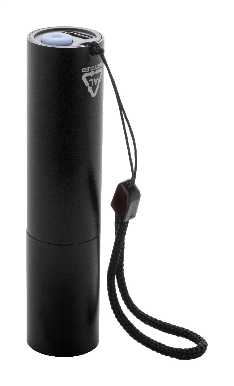 Wiederaufladbare Taschenlampe aus recyceltem Aluminium Chargelight Tone