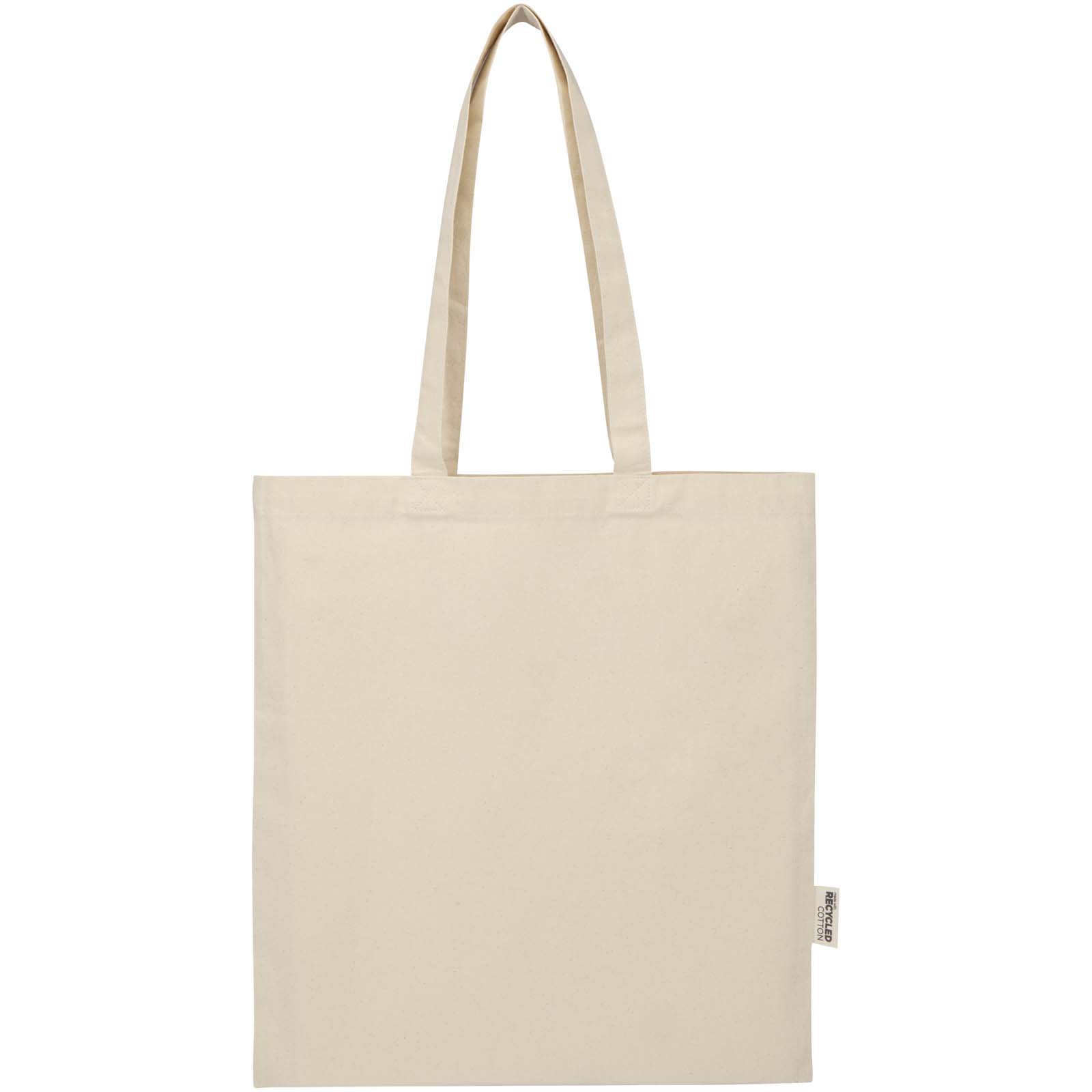 Madras Blend 140 g / m² Tragetasche aus GRS-recycelter Baumwolle 7L