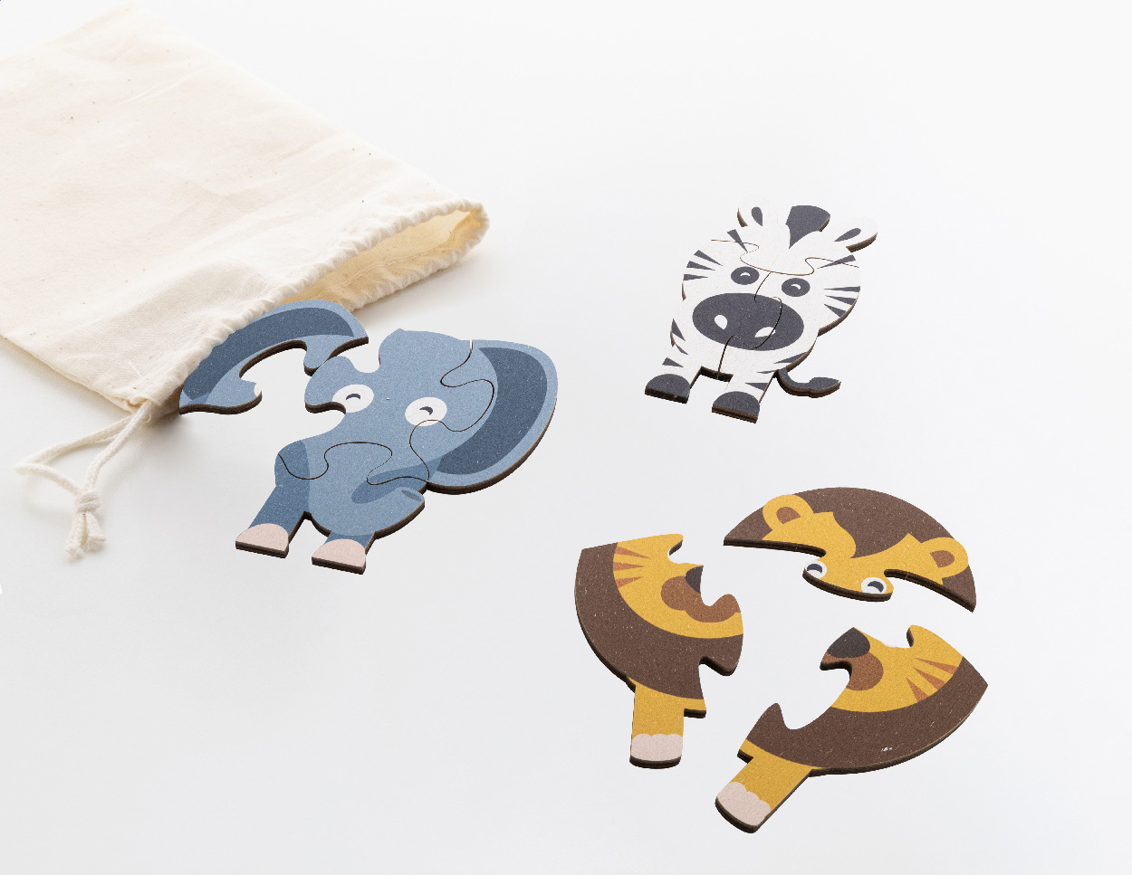 Puzzlespiel, Tiere Zoofrik