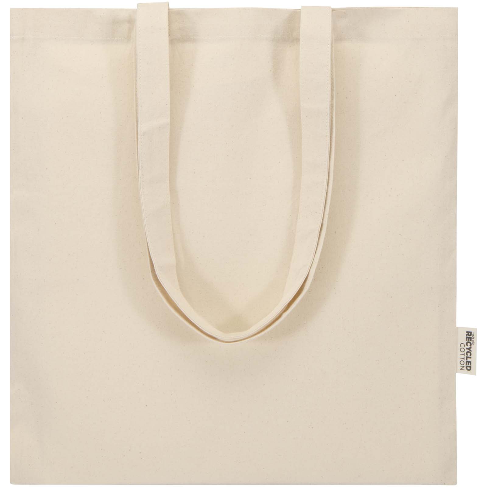 Madras Blend 140 g / m² Tragetasche aus GRS-recycelter Baumwolle 7L
