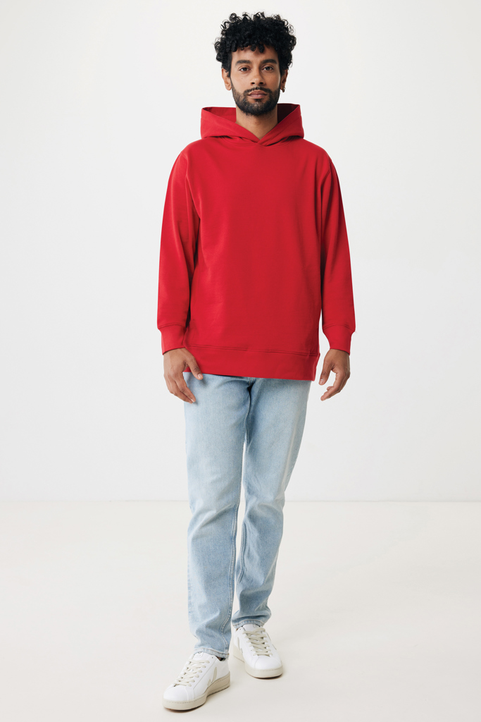 IQONIQ Yengo Hoodie mit Seitentaschen aus rec. Baumwolle