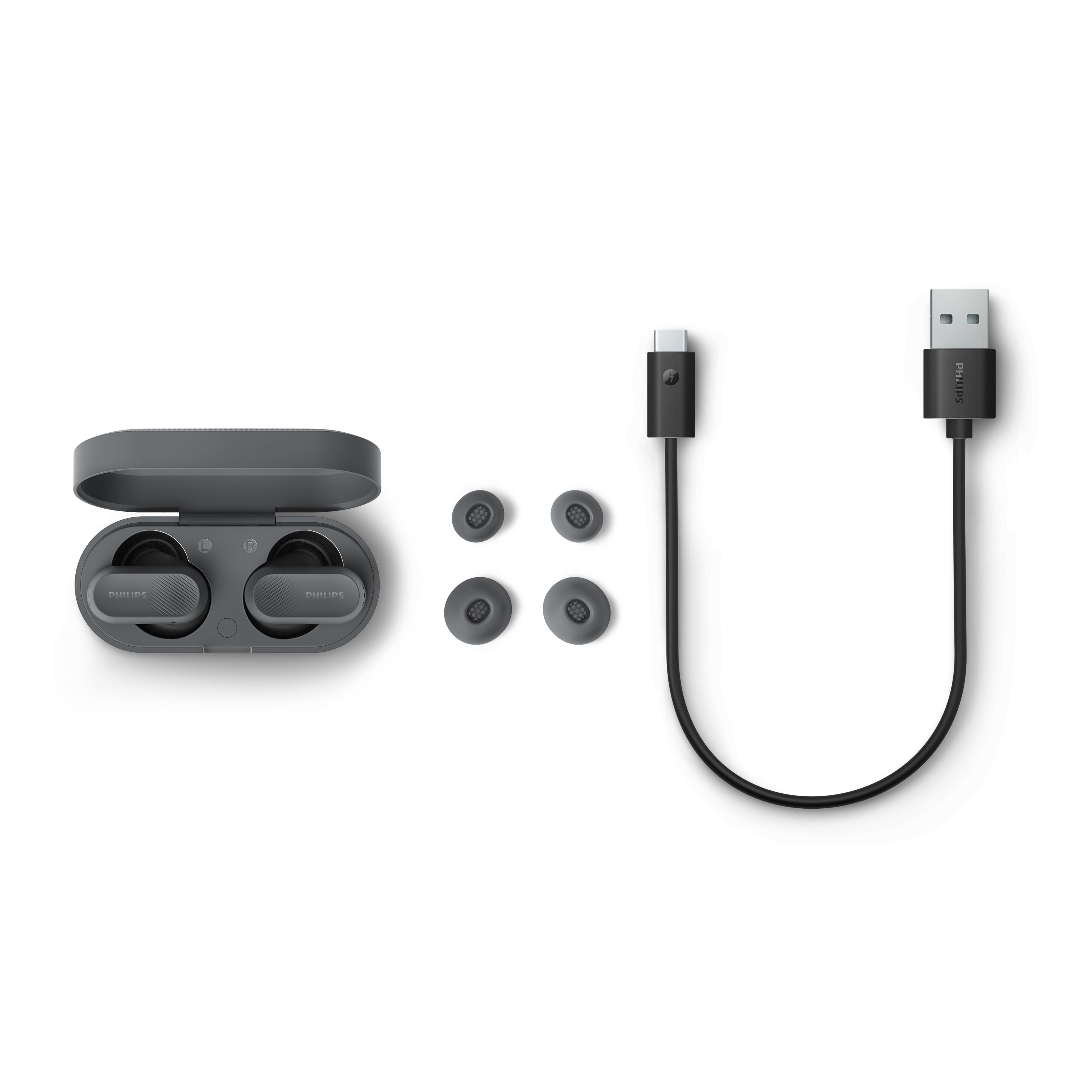 Philips Noise Cancelling Pro Ohrhörer mit bis zu 24 Stunden Spielzeit