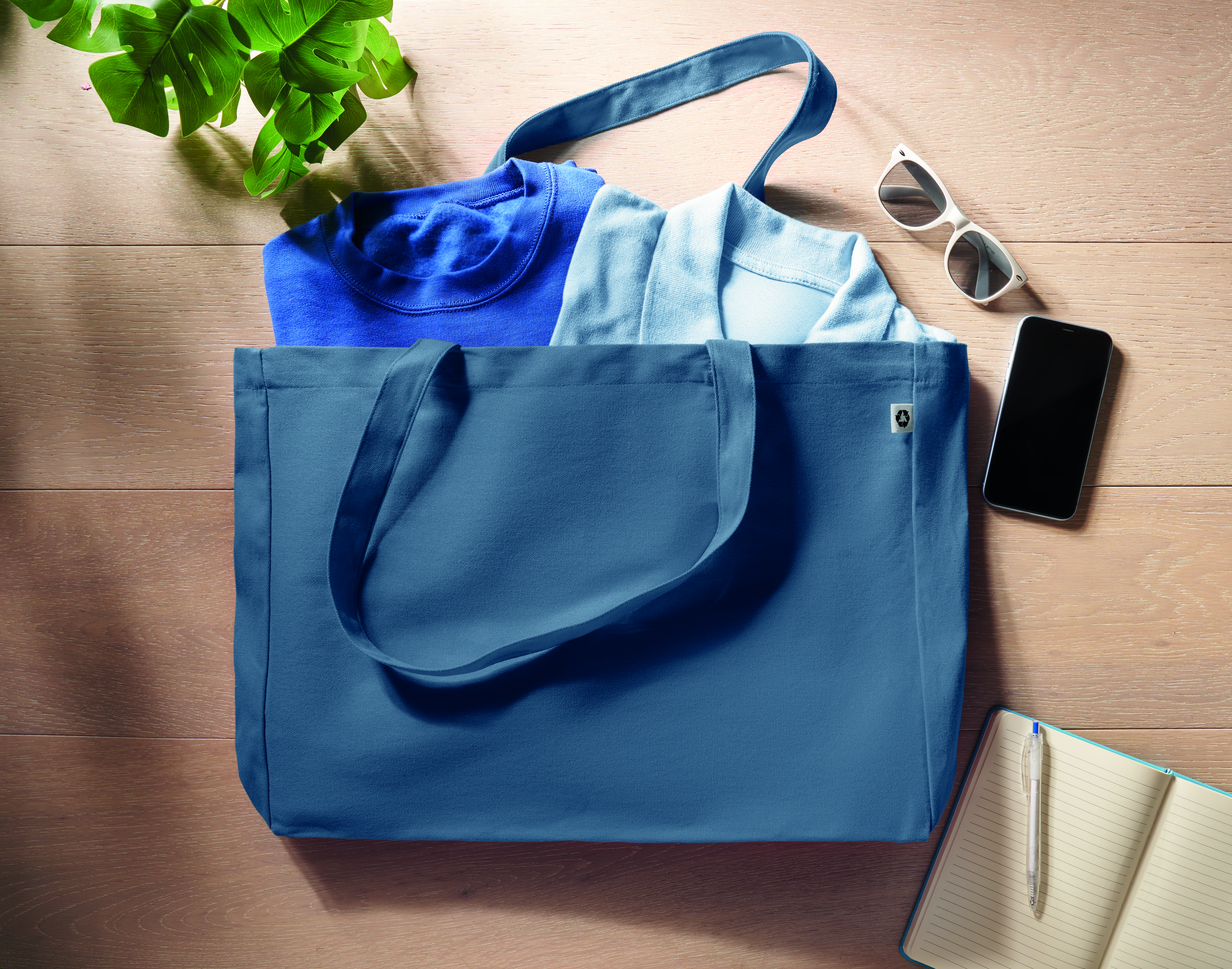 Recycelte Canvas-Tasche RESPECT COLOURED