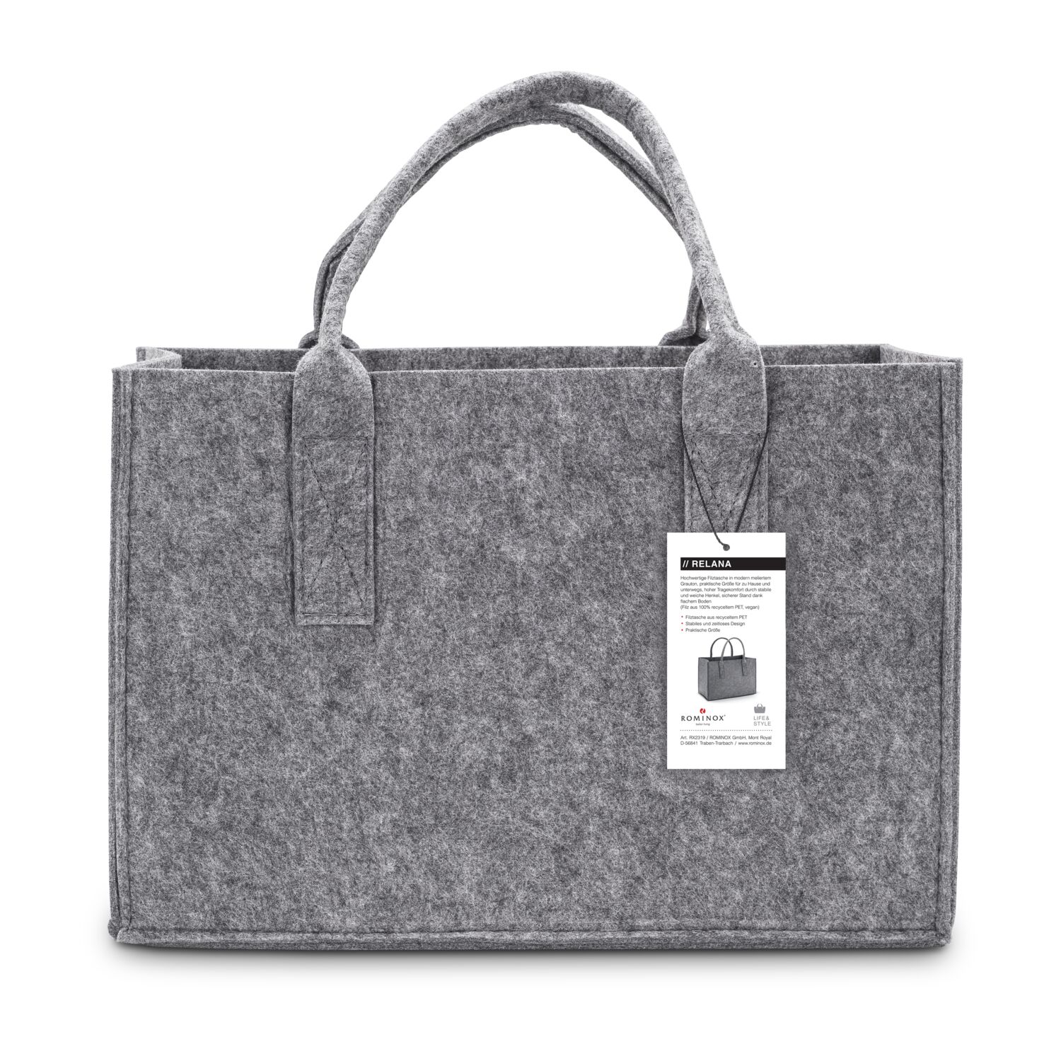 Geschenkset / Präsenteset: Gemütliche Filztasche