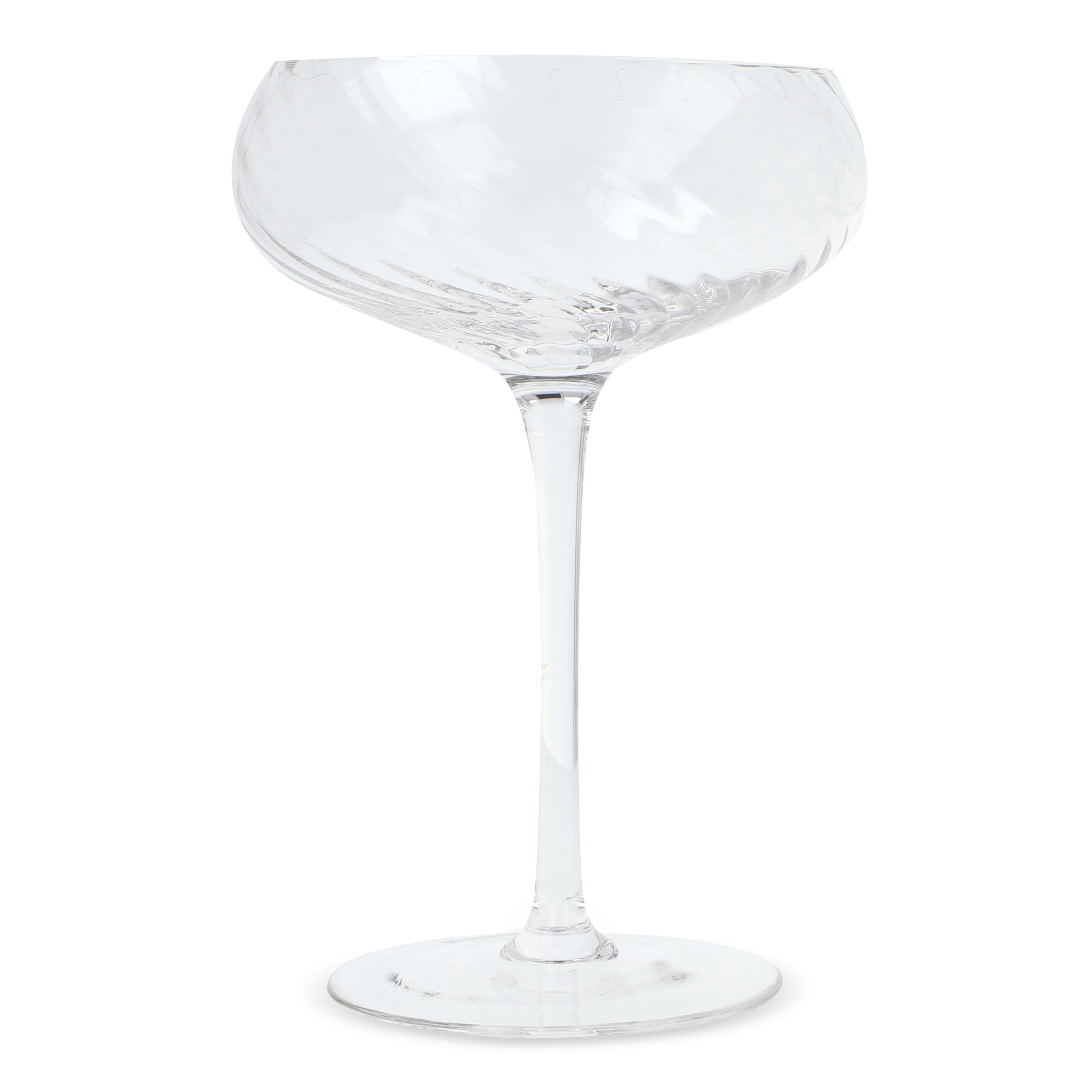 Byon Opacity 2er-Set Sektgläser mit stilvollem Glasmuster 300ml