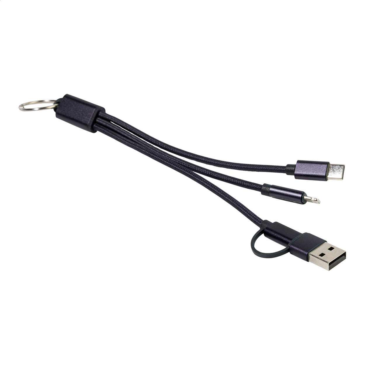 USB-Ladekabel mit Schlüsselanhänger Rafob