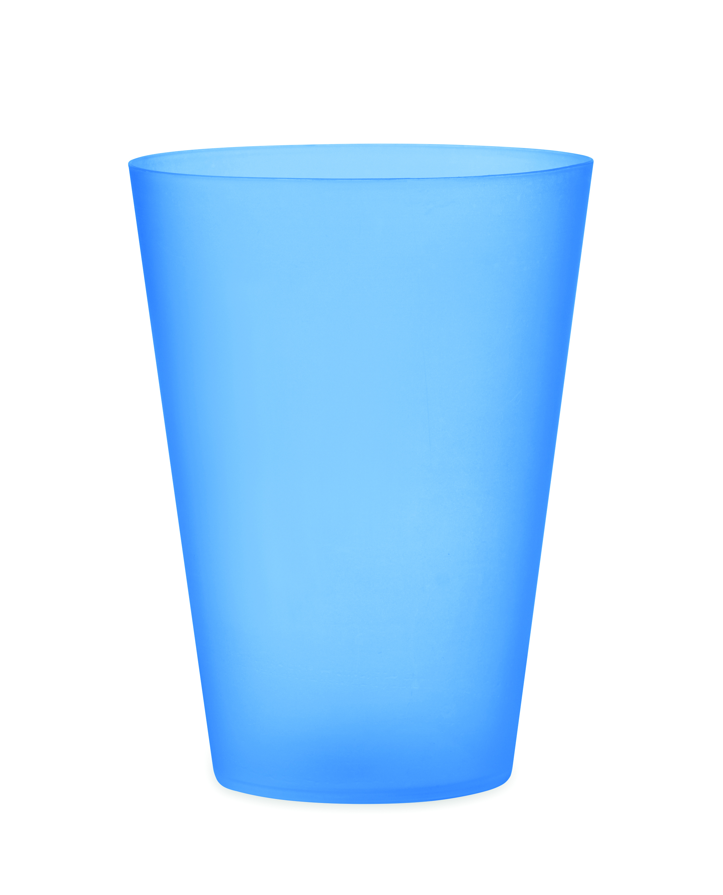 Transparent blau