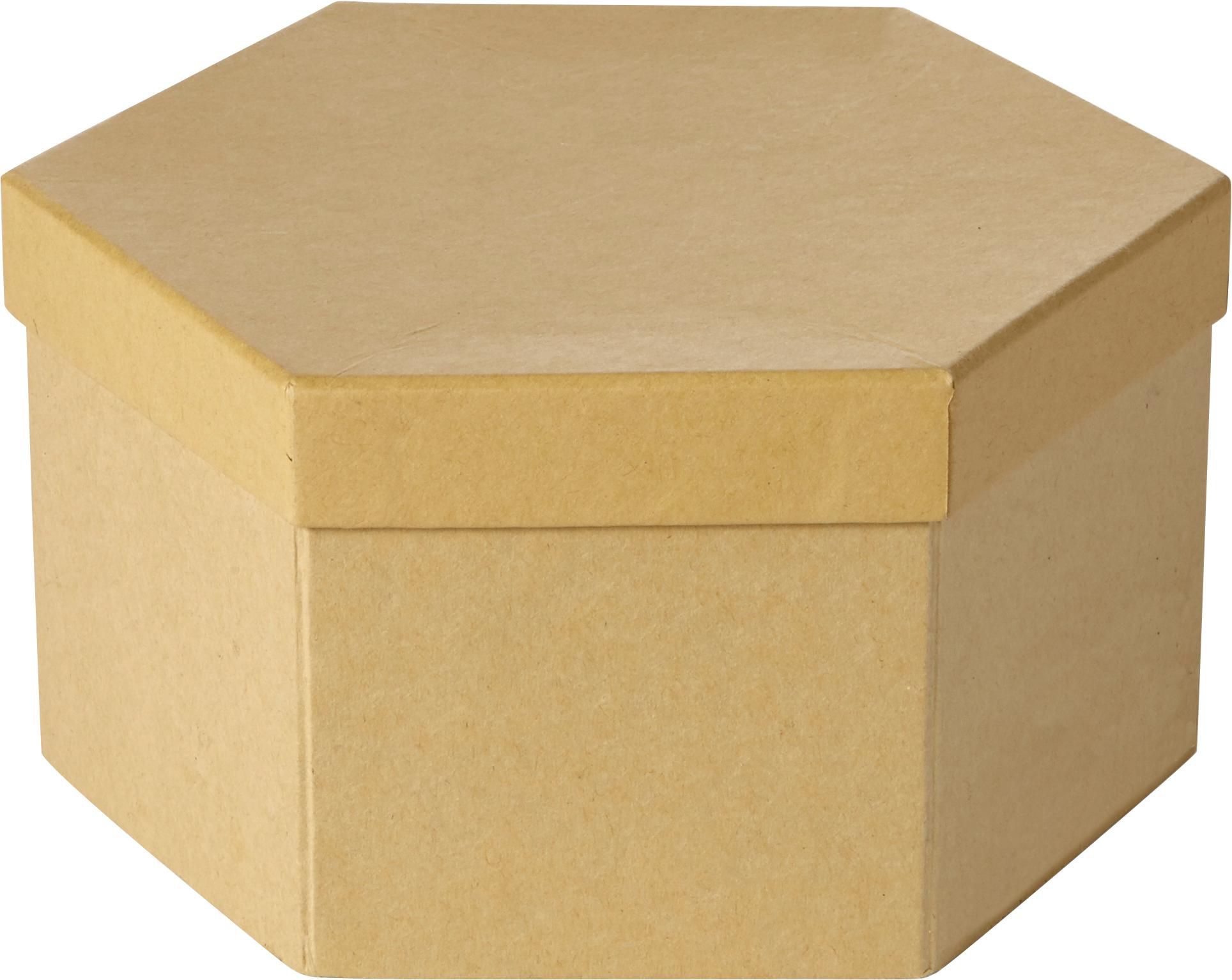 Kunst-Set Kenji | Sechseckige Kartonbox | 54 St.