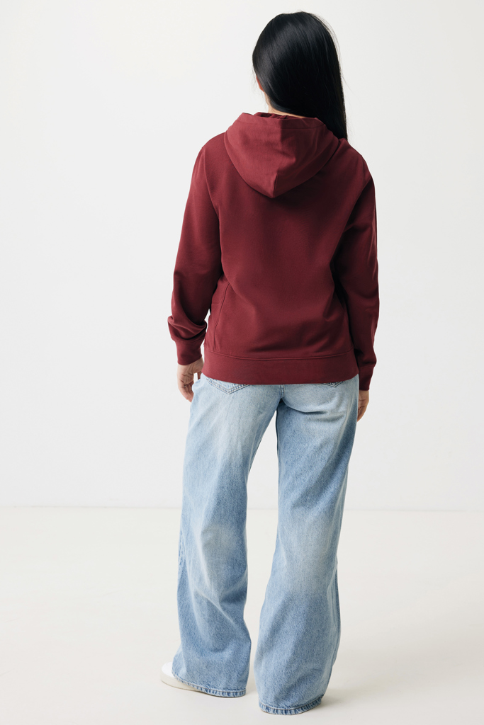 IQONIQ Yengo Hoodie mit Seitentaschen aus rec. Baumwolle