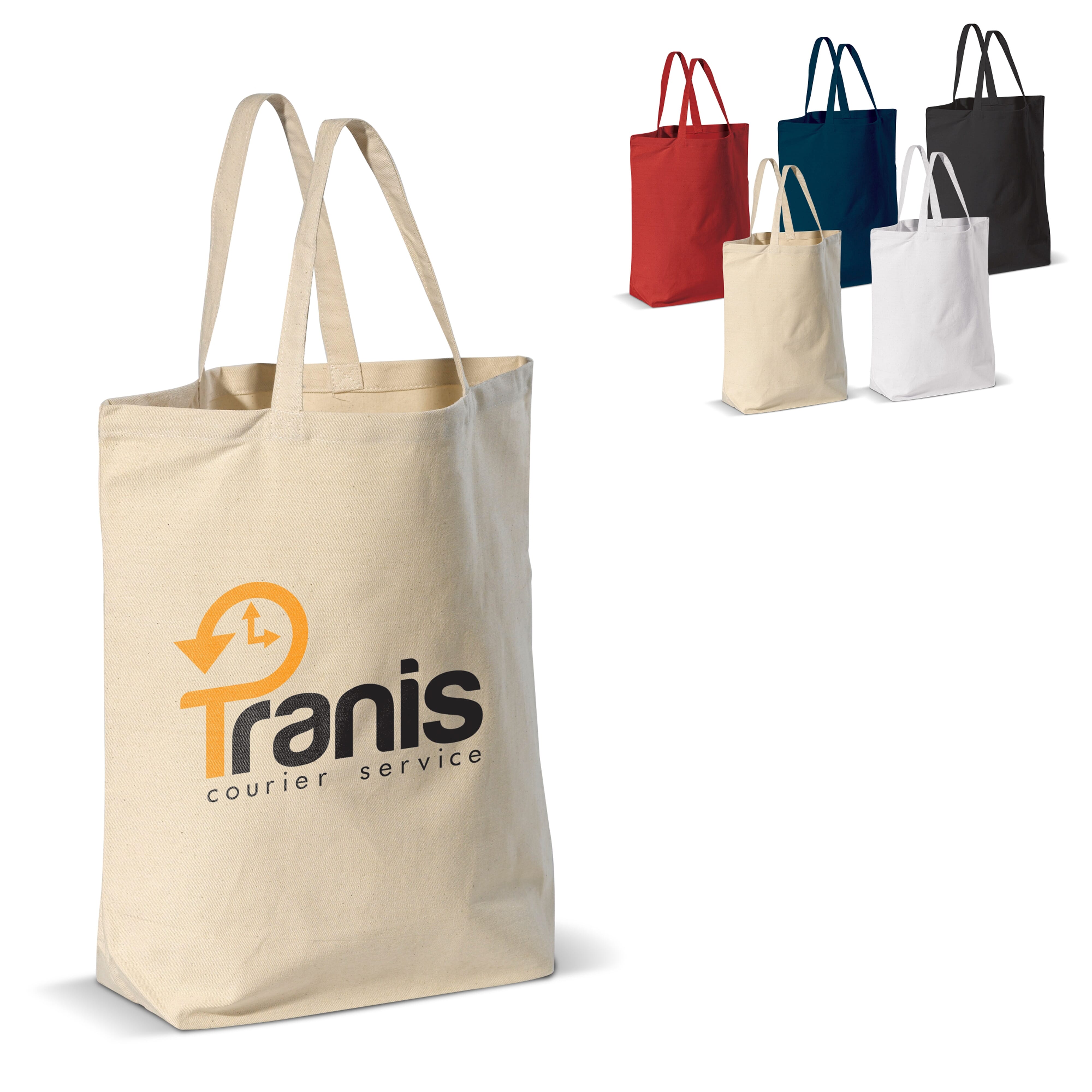 Tragetasche canvas 250g / m² 41 x 12 x 43cm