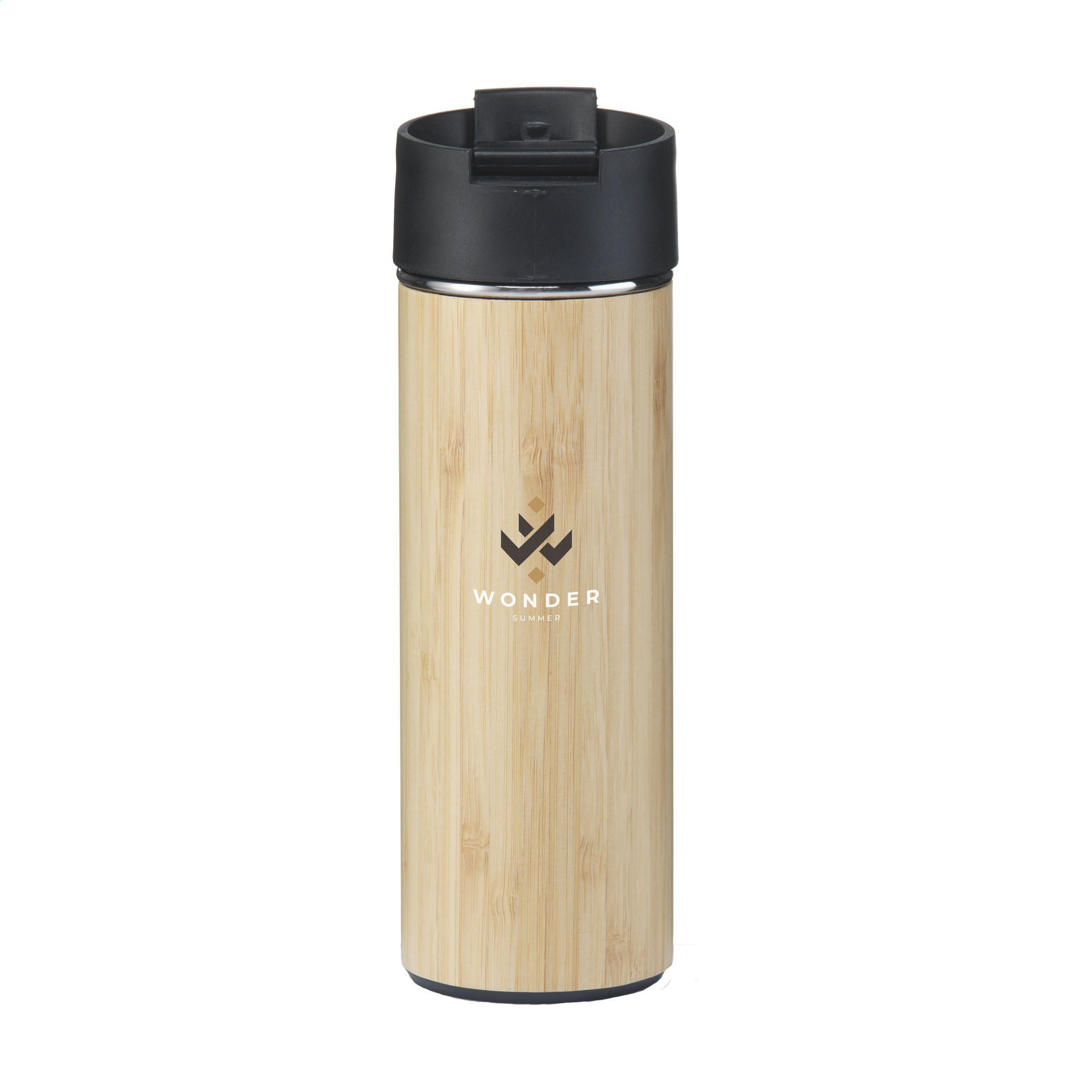 Sakura 360 ml Bambus Thermoflasche/Thermobecher