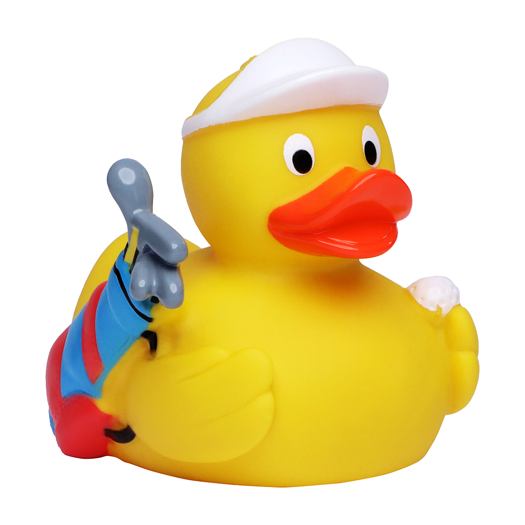 Quietsche-Ente Golfer