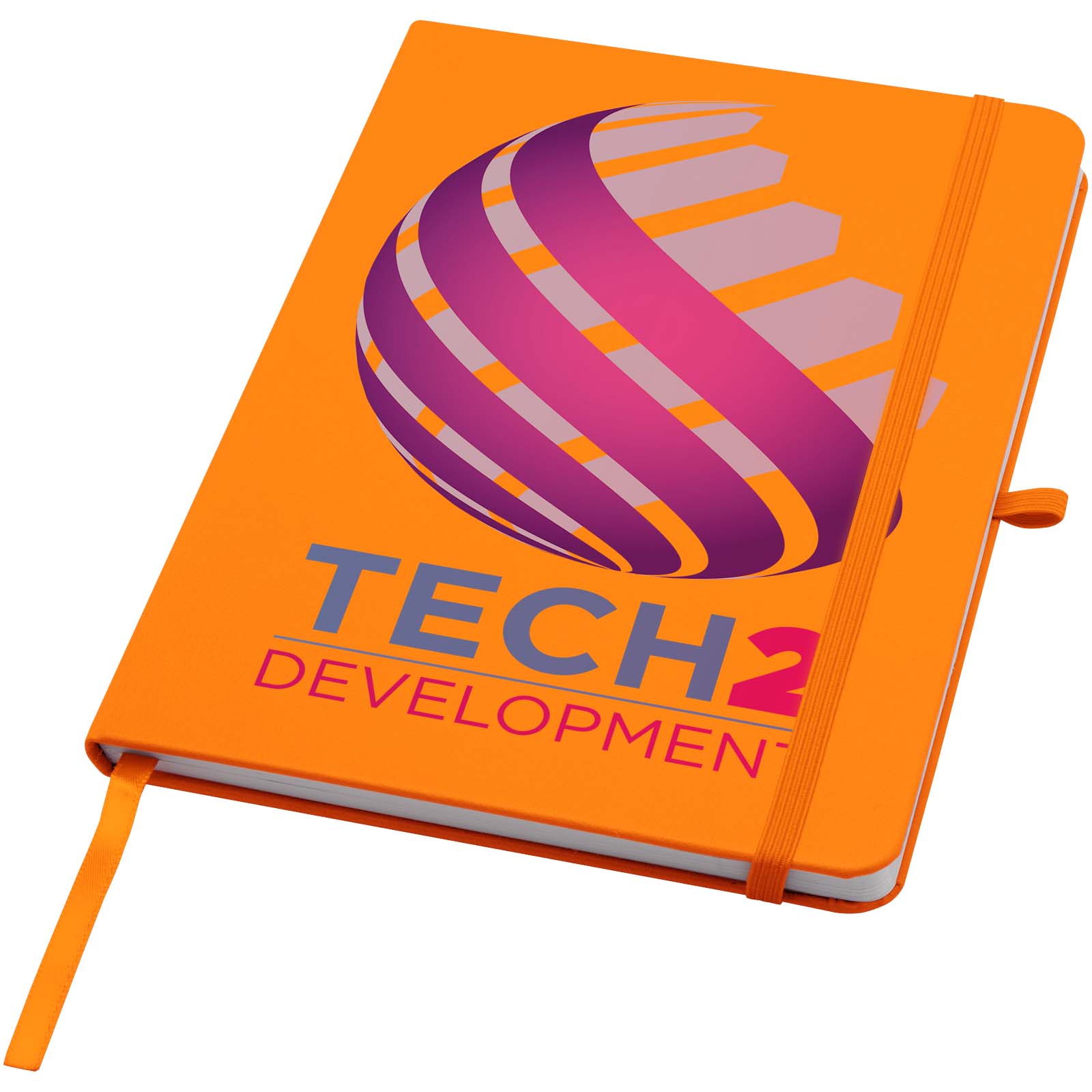 Teak A5 Hardcover Notizbuch, liniert, aus recyceltem Material