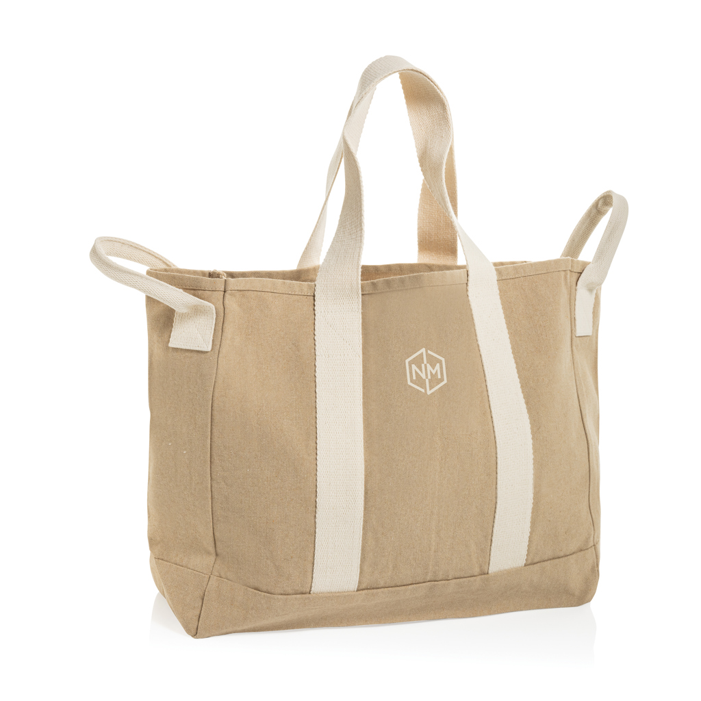 BEAU AWARE™ Strandtasche aus 400gr / m² recyceltem Canvas