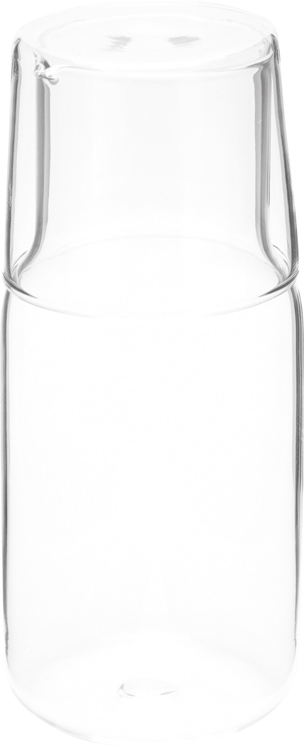 Glas-Karaffe mit Trinkglas CALMY Glas-Karaffe mit Trinkglas CALMY