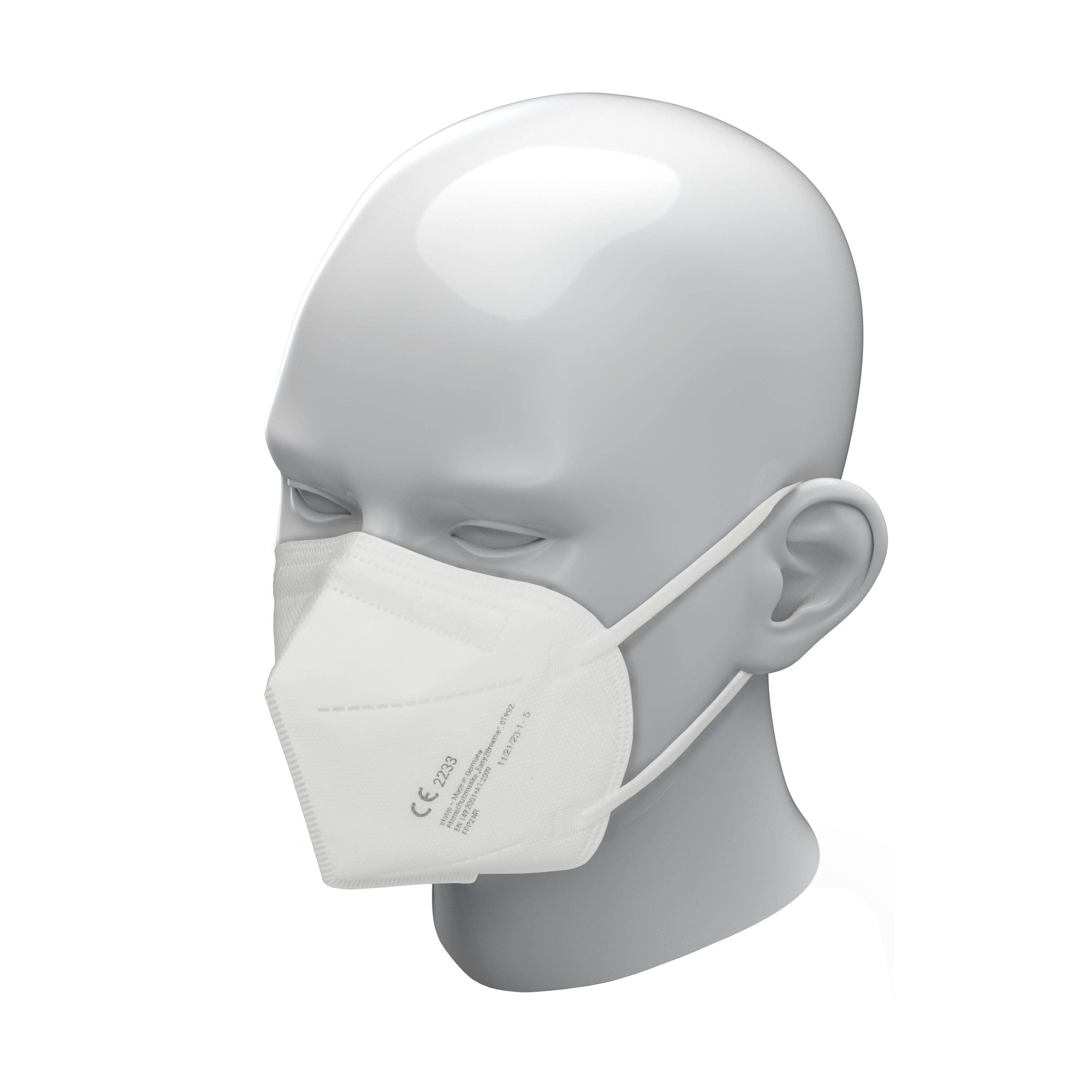 Atemschutzmaske "Easy2breathe" FFP2 NR, nur CE, 10er Set