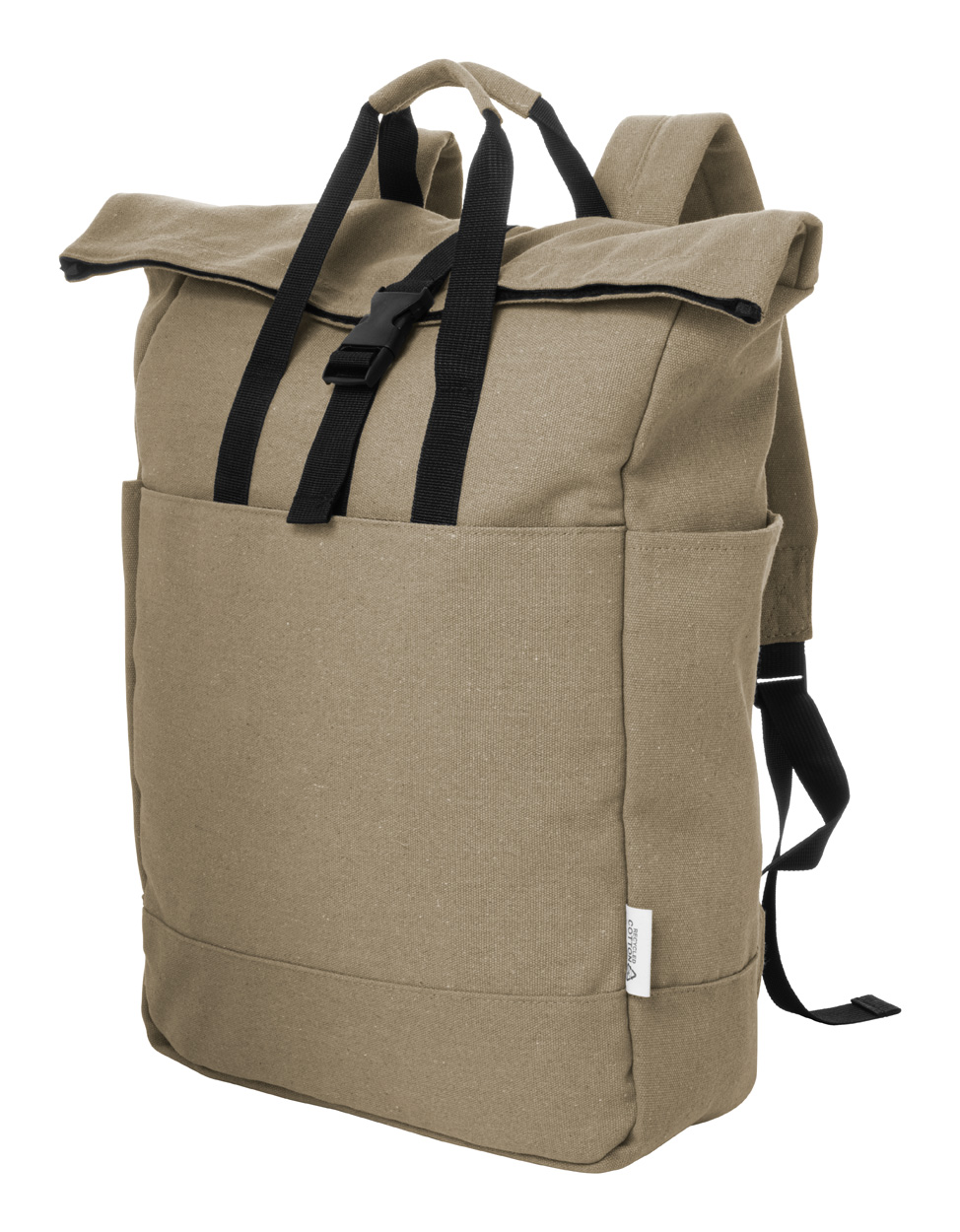 Recycelten Canvas Rucksack Rebyss Roll