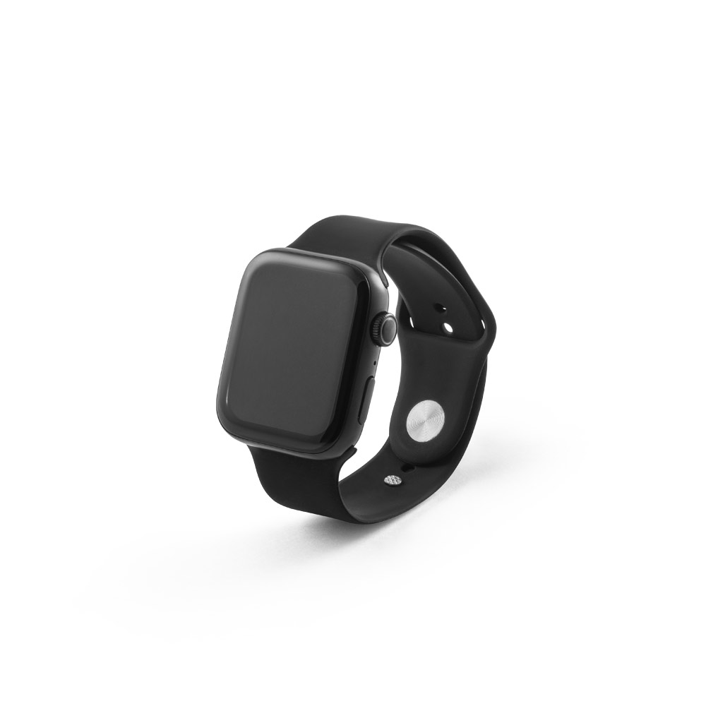WILES Smartwatch mit 1,85"-Bildschirm, IPX4, 3 Tage Akkulaufzeit und Silikonarmband