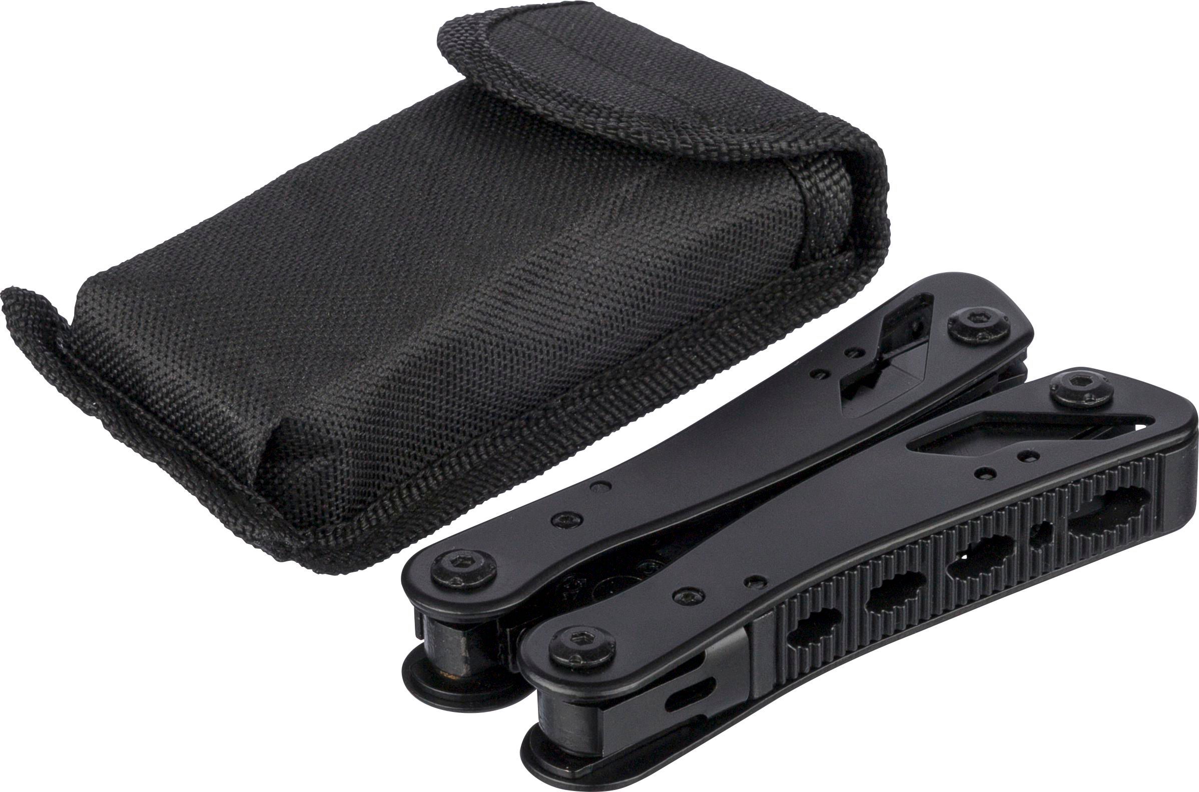 Schwarzes Aluminium-Multitool Ariane