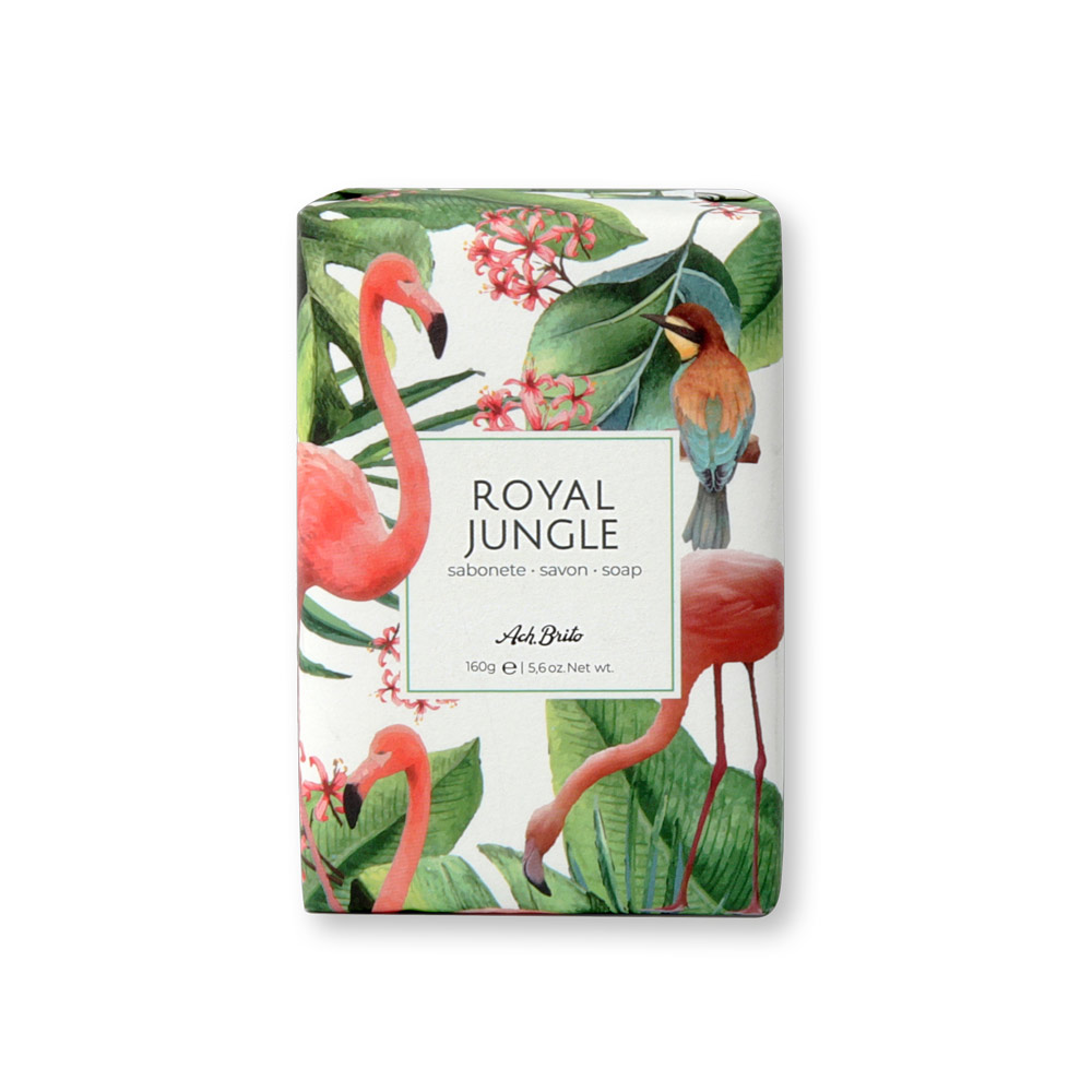 ROYAL JUNGLE Mit grüner Tonerde angereicherte Seifen (160g)