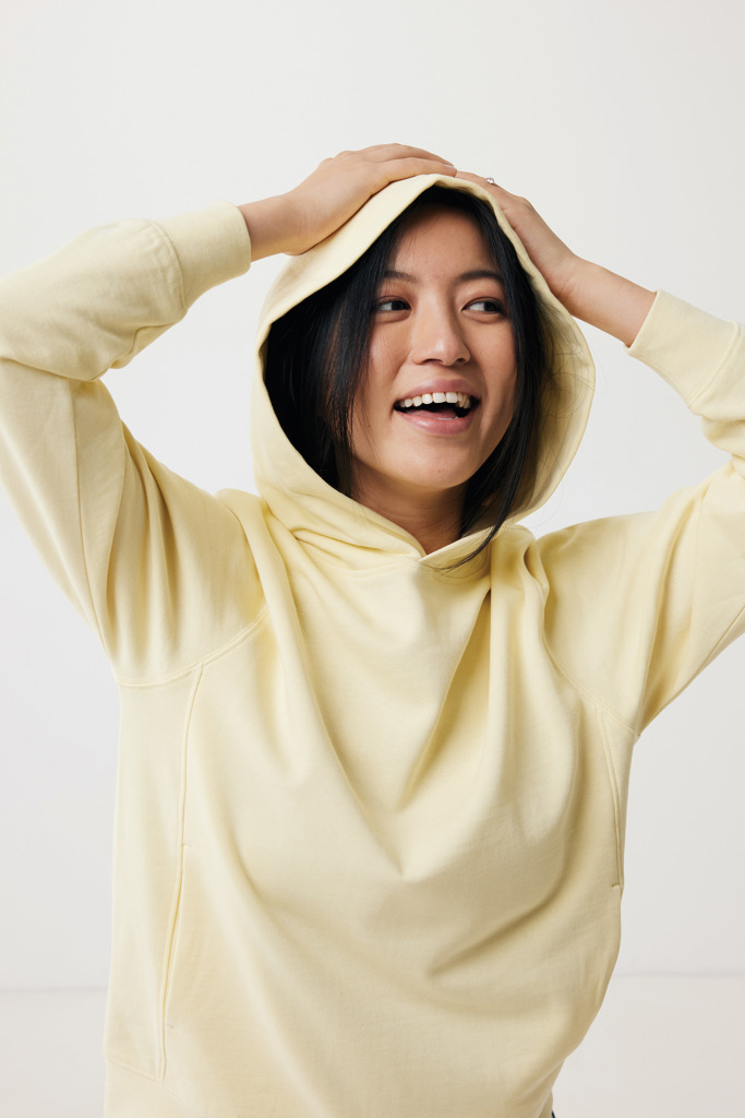 IQONIQ Yengo Hoodie mit Seitentaschen aus rec. Baumwolle