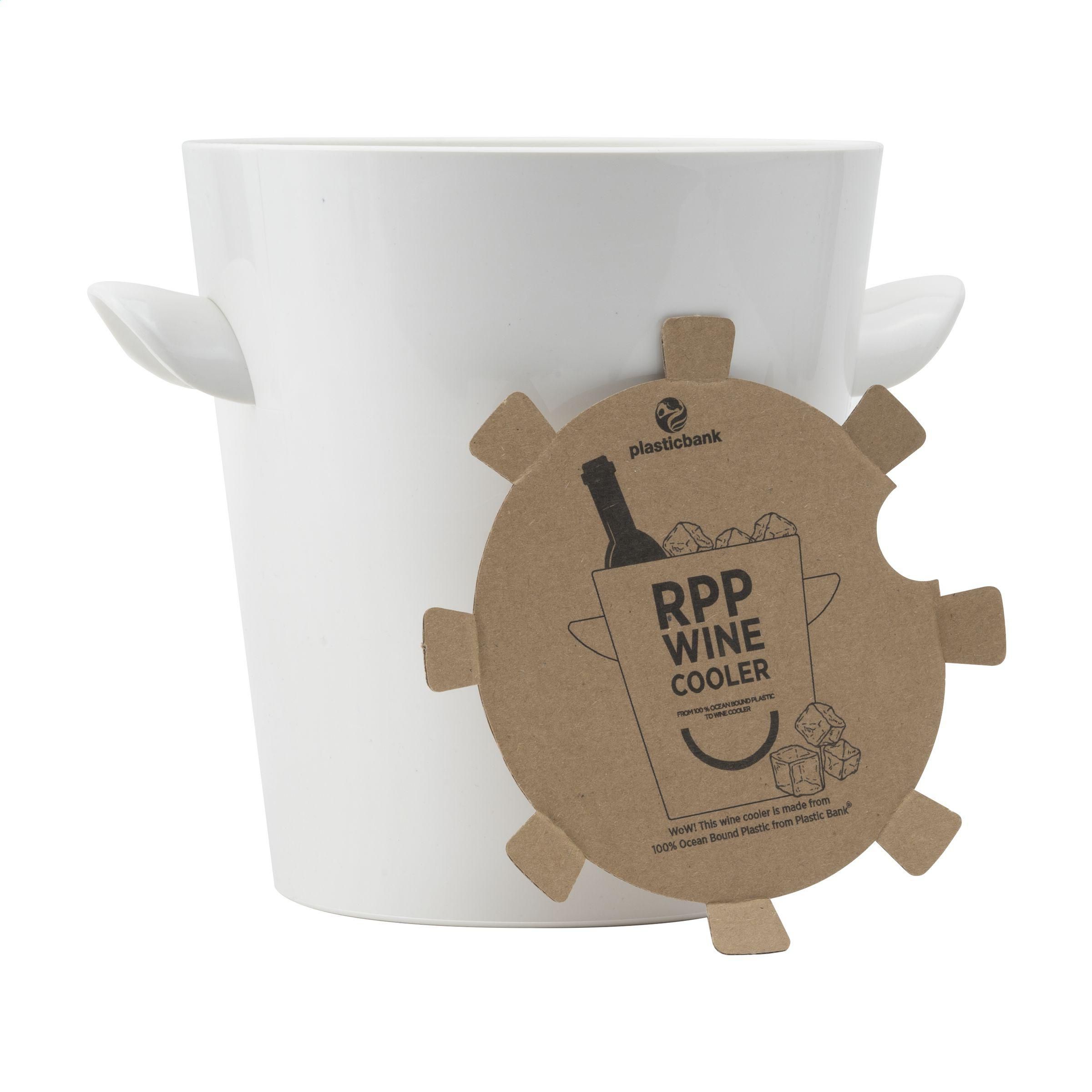 Plastic Bank Champagne Cooler seau à glace