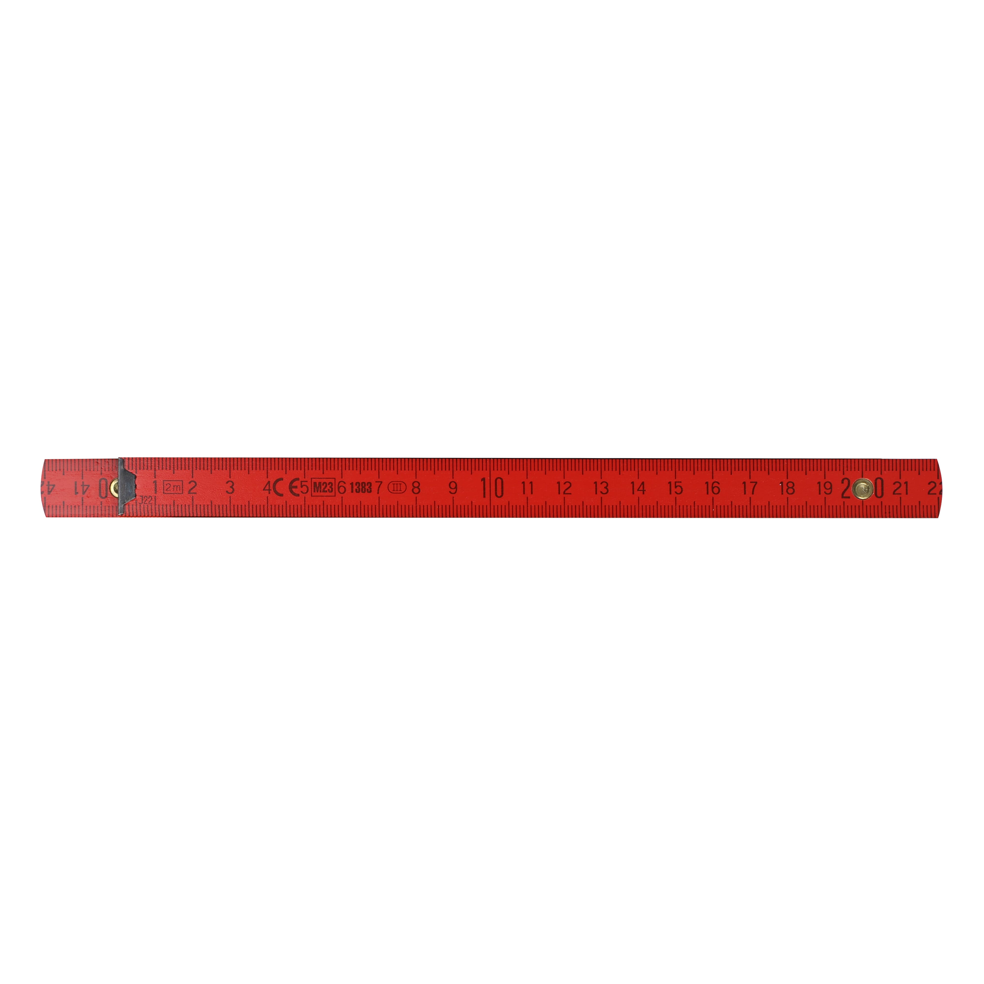 Zollstock Holz 2m Premium lackiert