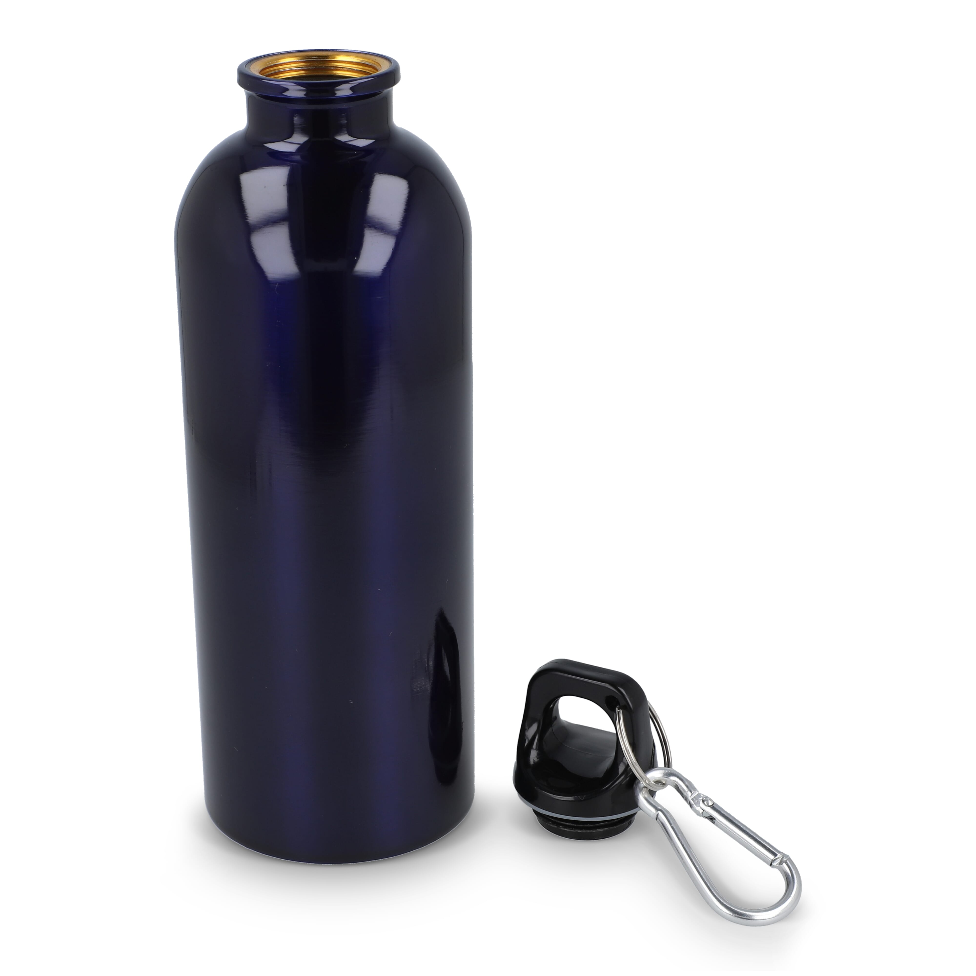 R-Edelstahl einwandige Flasche mit Karabiner 500 ml