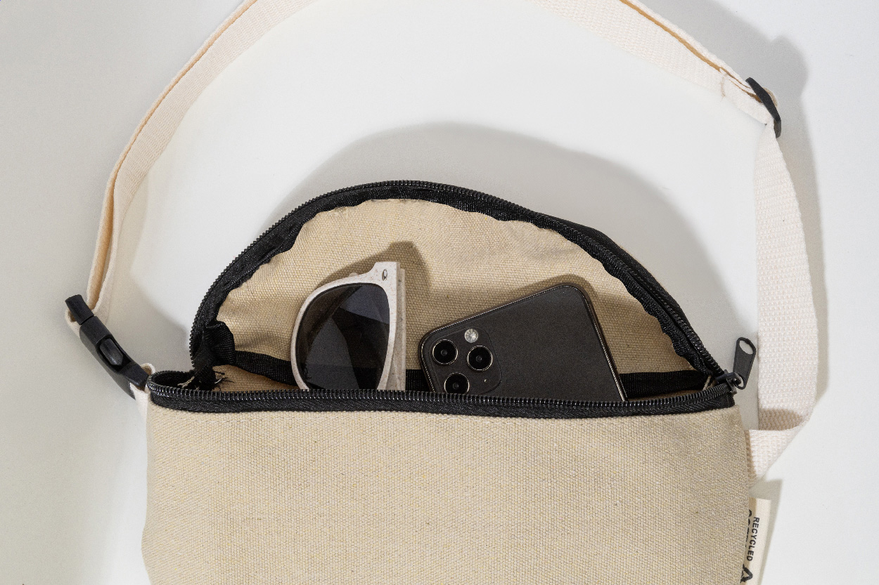Gürteltasche aus recyceltem Canvas Rekan Hip