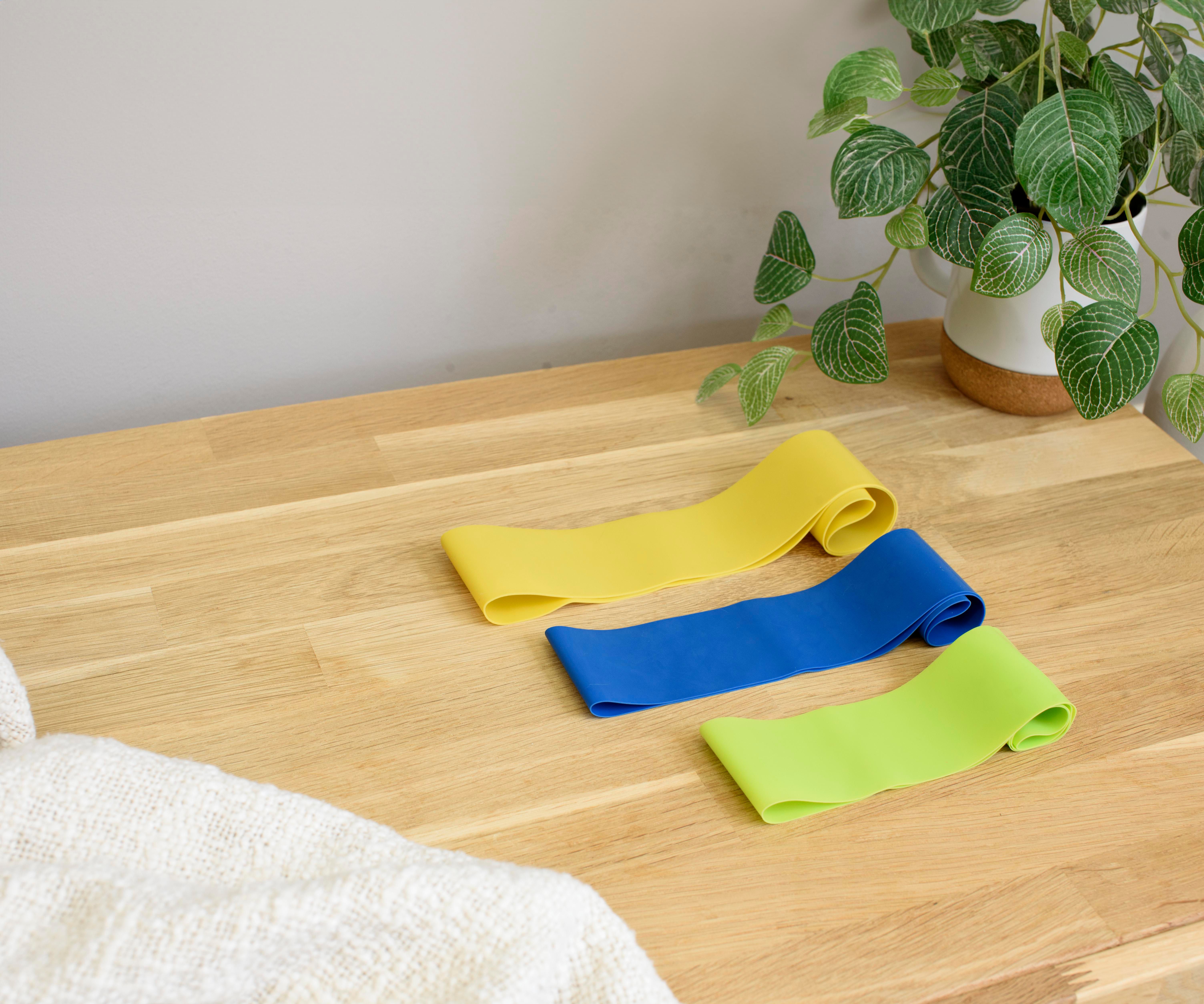 Set aus drei elastischen Sportbändern Bettina