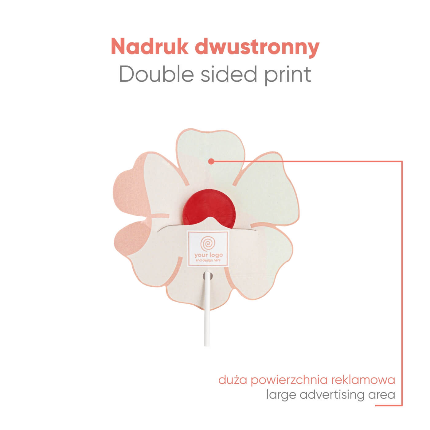 Fruchtlutscher Lutscher Flyer Blume