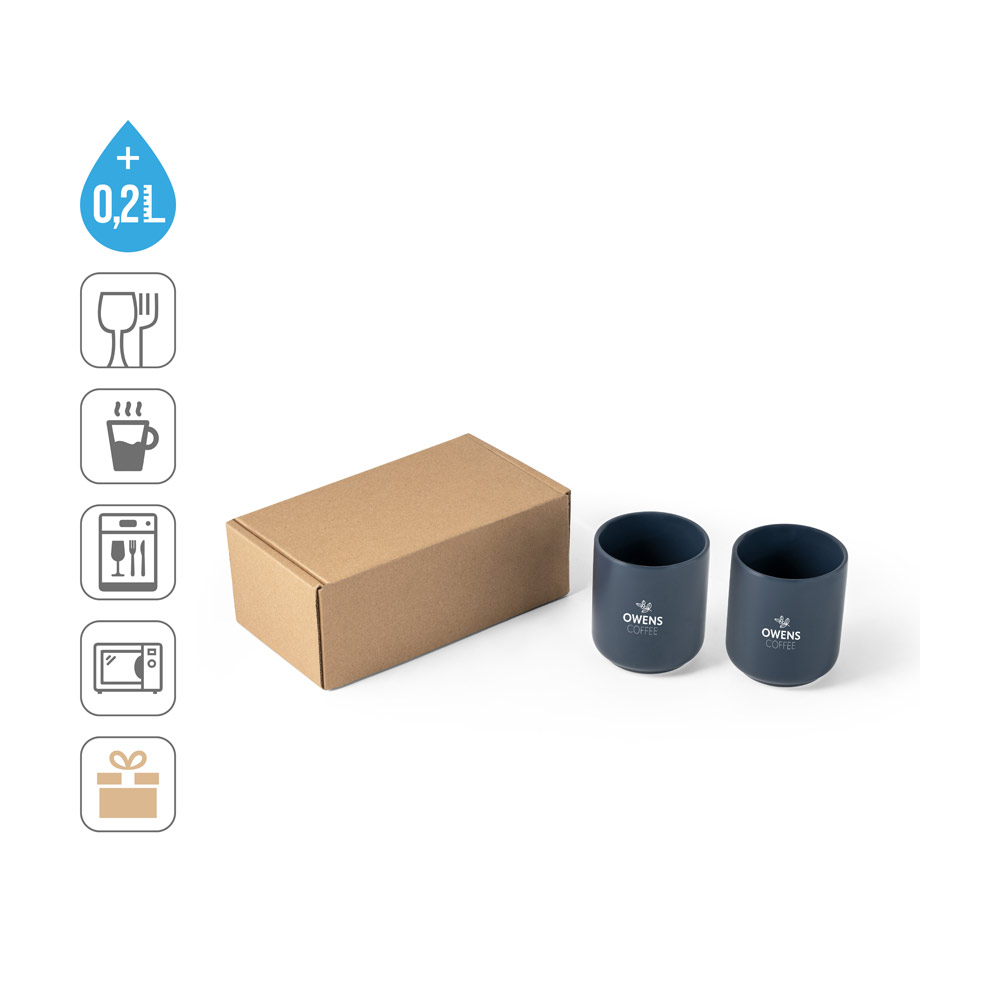 OWENS Keramikbecherset 280 ml