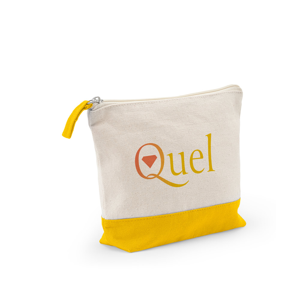 DAPHNE Kosmetiktasche aus 100 % Baumwolle (340 g / m²), zweifarbig