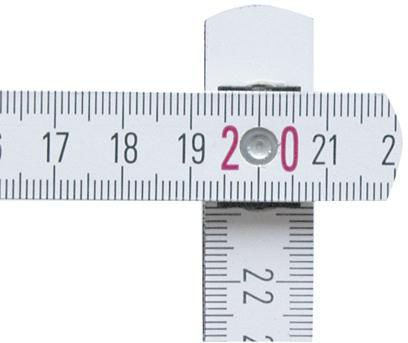Faltbarer Zollstock aus Holz Jessica 400 Serie