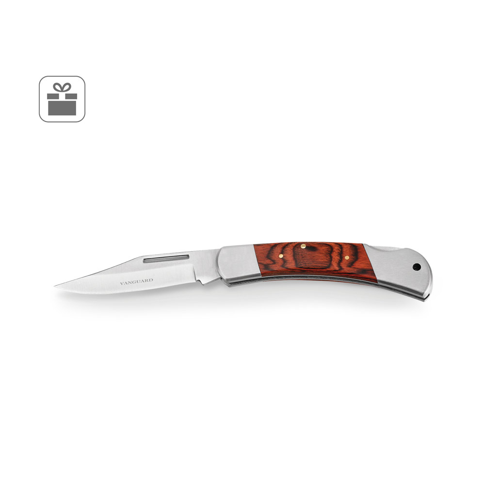 FALCON II Taschenmesser aus Edelstahl und Holz