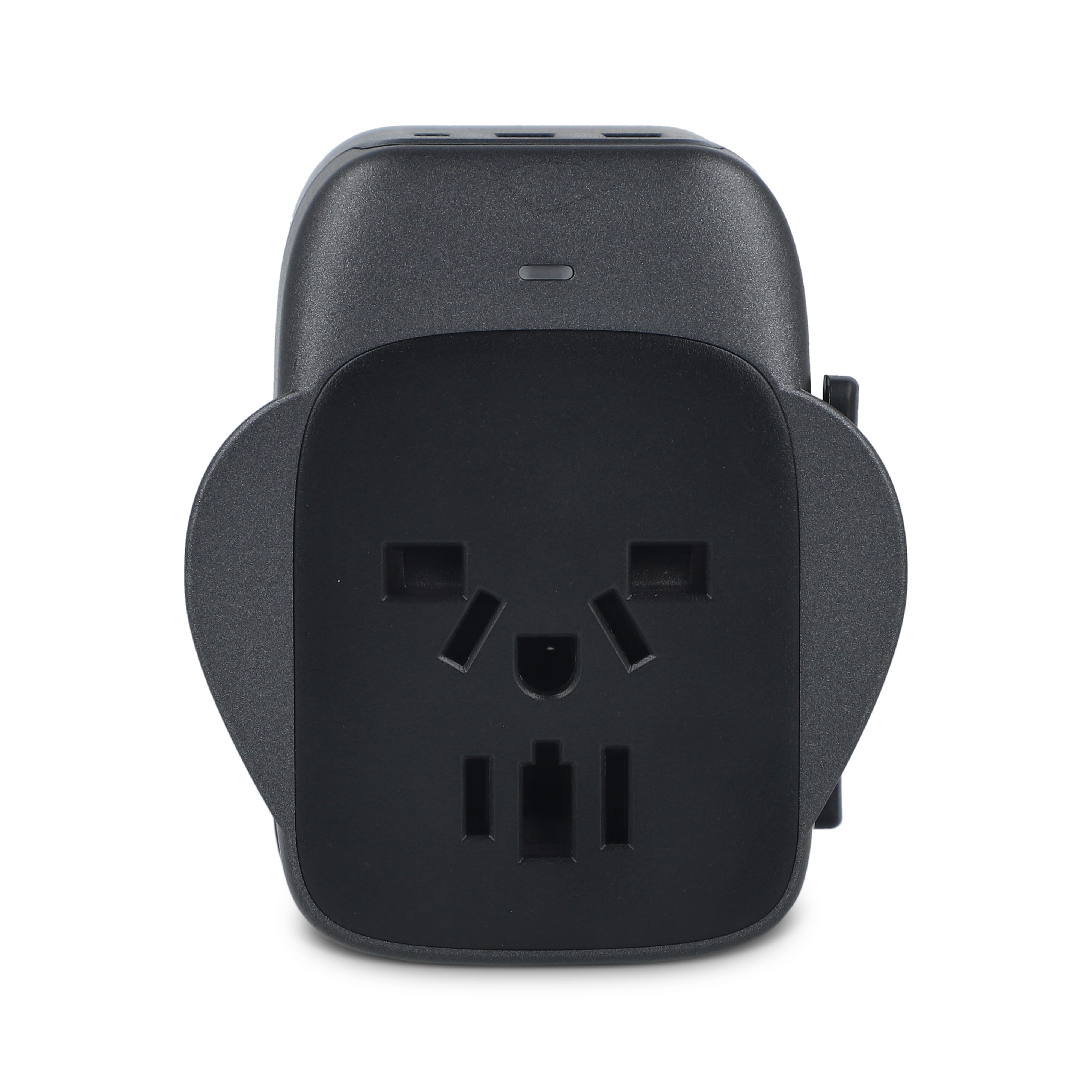 PowerPro Reiseadapter aus recyceltem Kunststoff