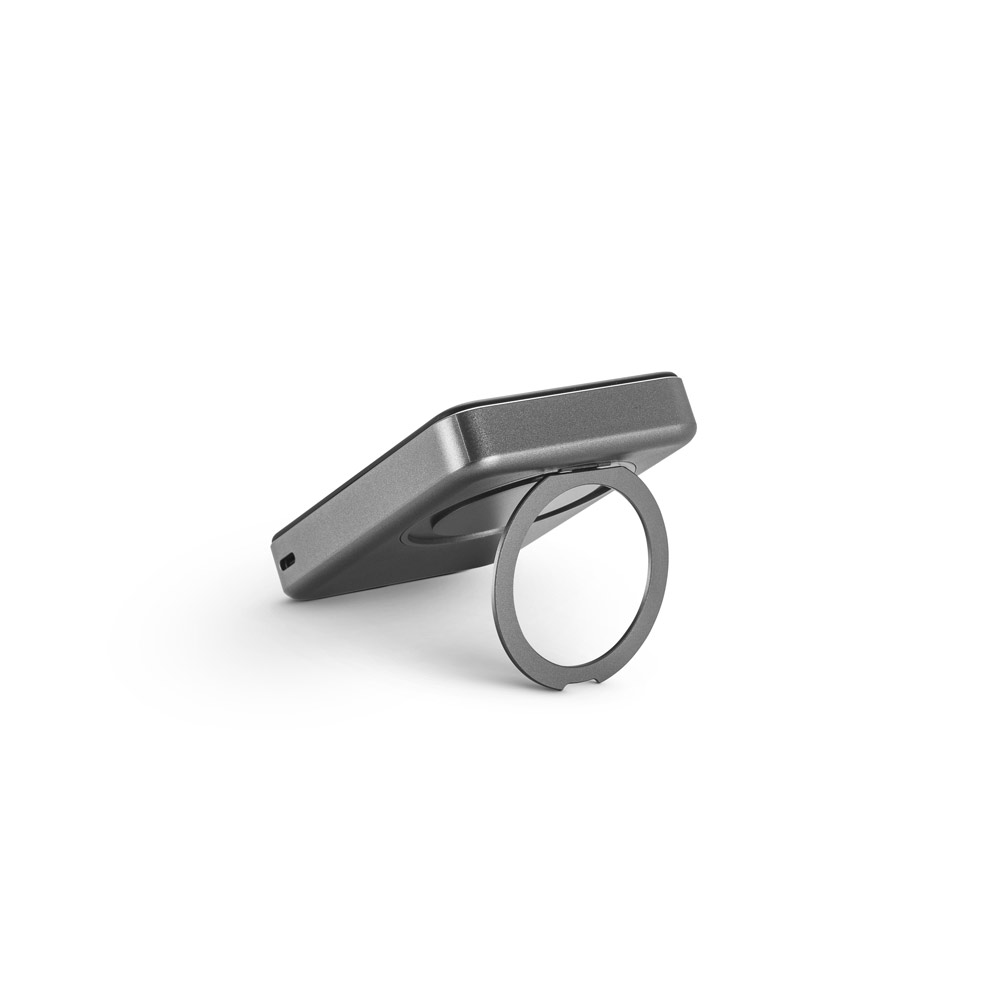 WARSHEL 10 Magnetische Powerbank mit 10.000 mAh und superschnellem kabellosem Ladegerät (15 W) aus recyceltem ABS (100% rABS) mit Ständer