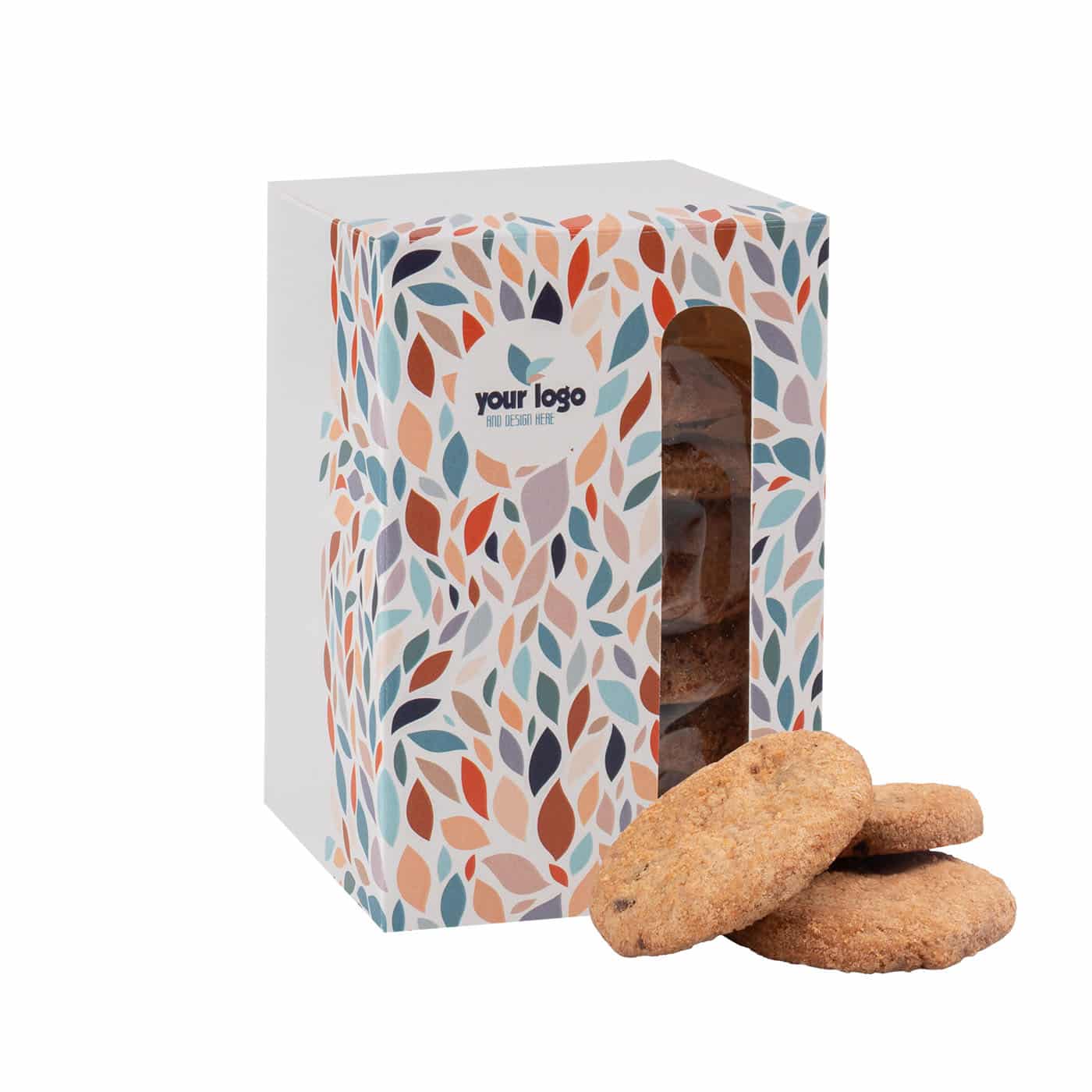 Werbekekse Choco Chip Kekse Box