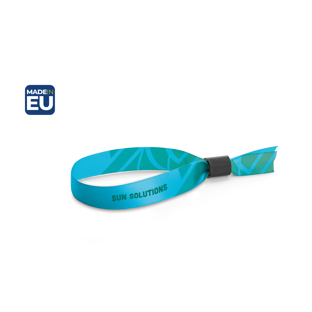 HOBART SET Lanyard SUBLIMATION Slim II (15 mm) Polyester-Armband mit Sicherheitsverschluss