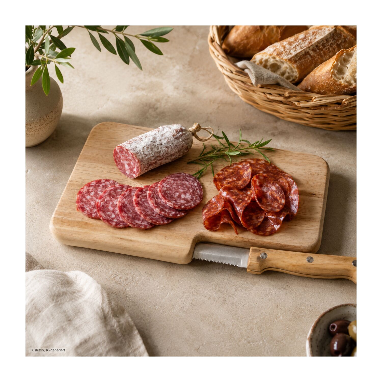 ROMINOX® Frühstücks- / Brotzeitbrett // Cena