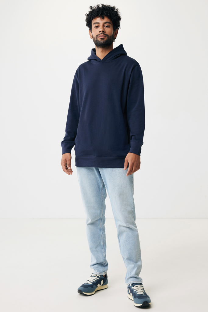 IQONIQ Yengo Hoodie mit Seitentaschen aus rec. Baumwolle