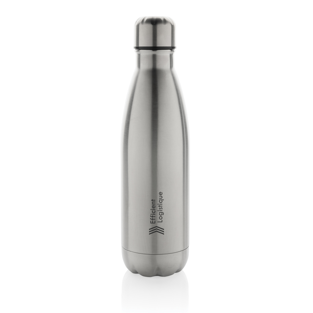Eureka einwandige Wasserflasche aus RCS rec. Stainless-Steel
